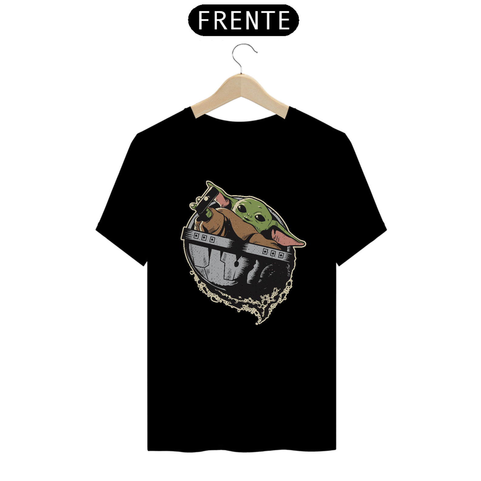 Nome do produto: T-SHIRT BABY YODA PRIME