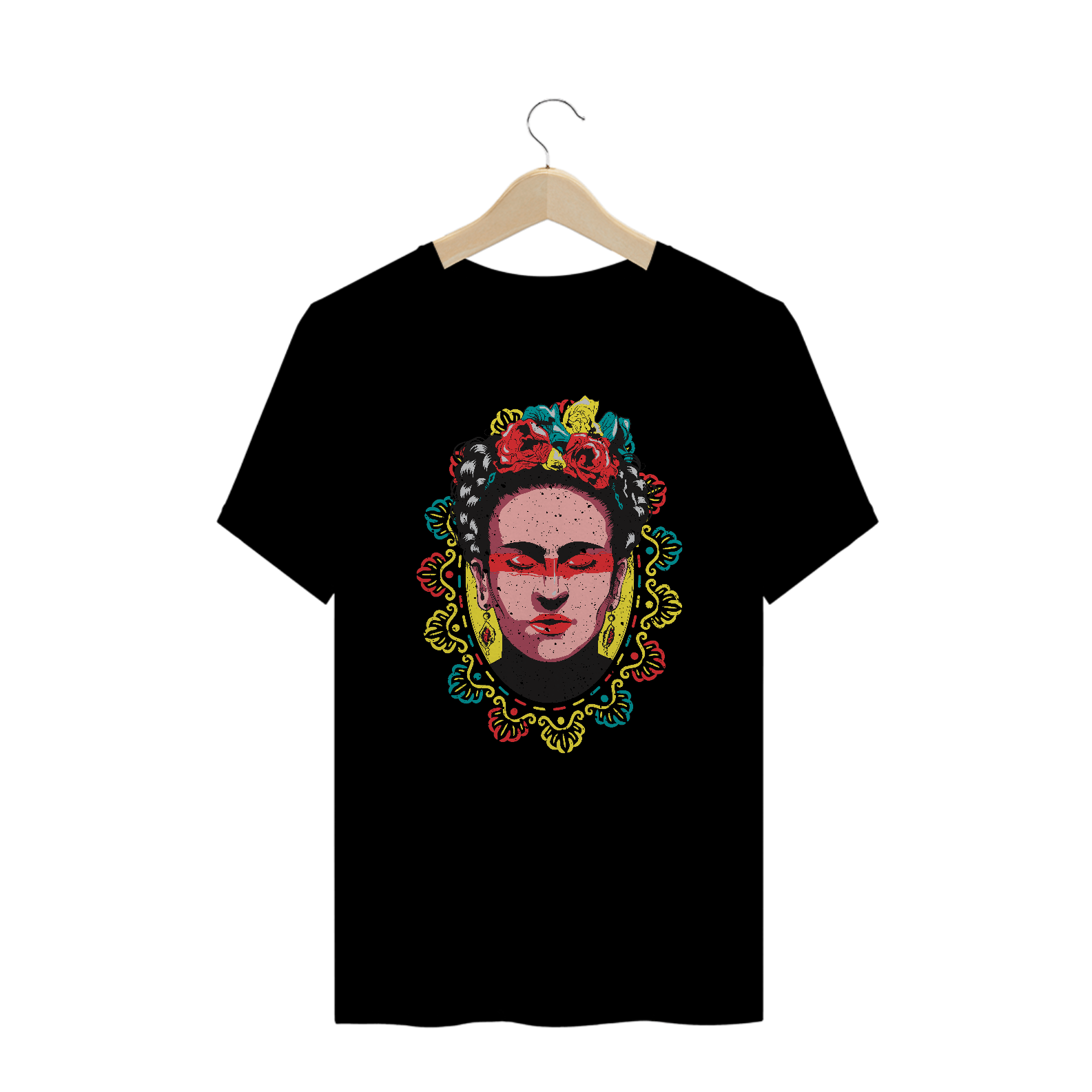 Nome do produto: T-SHIRT FRIDA KAHLO PLUS SIZE