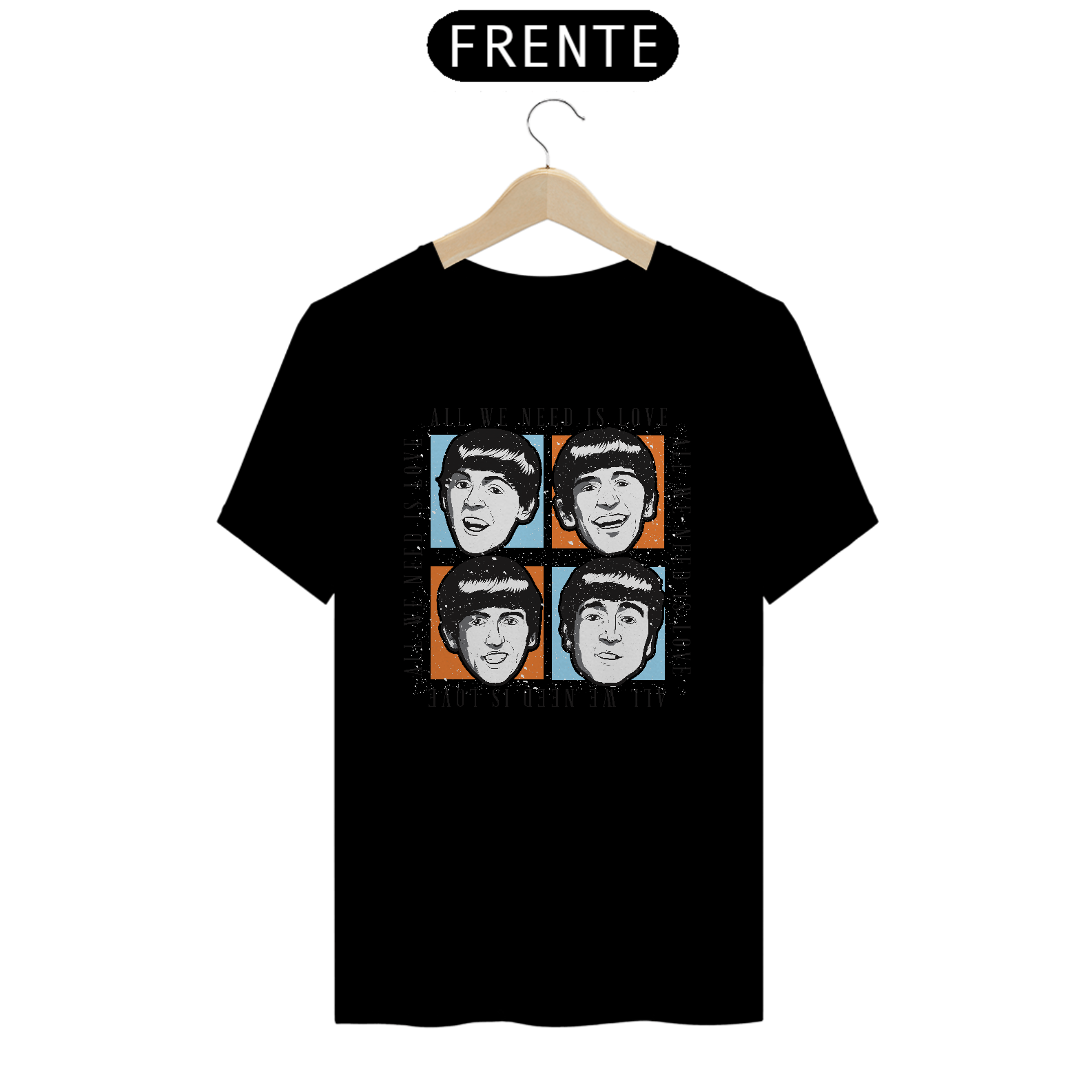 Nome do produto: T-SHIRT BEATLES PRIME