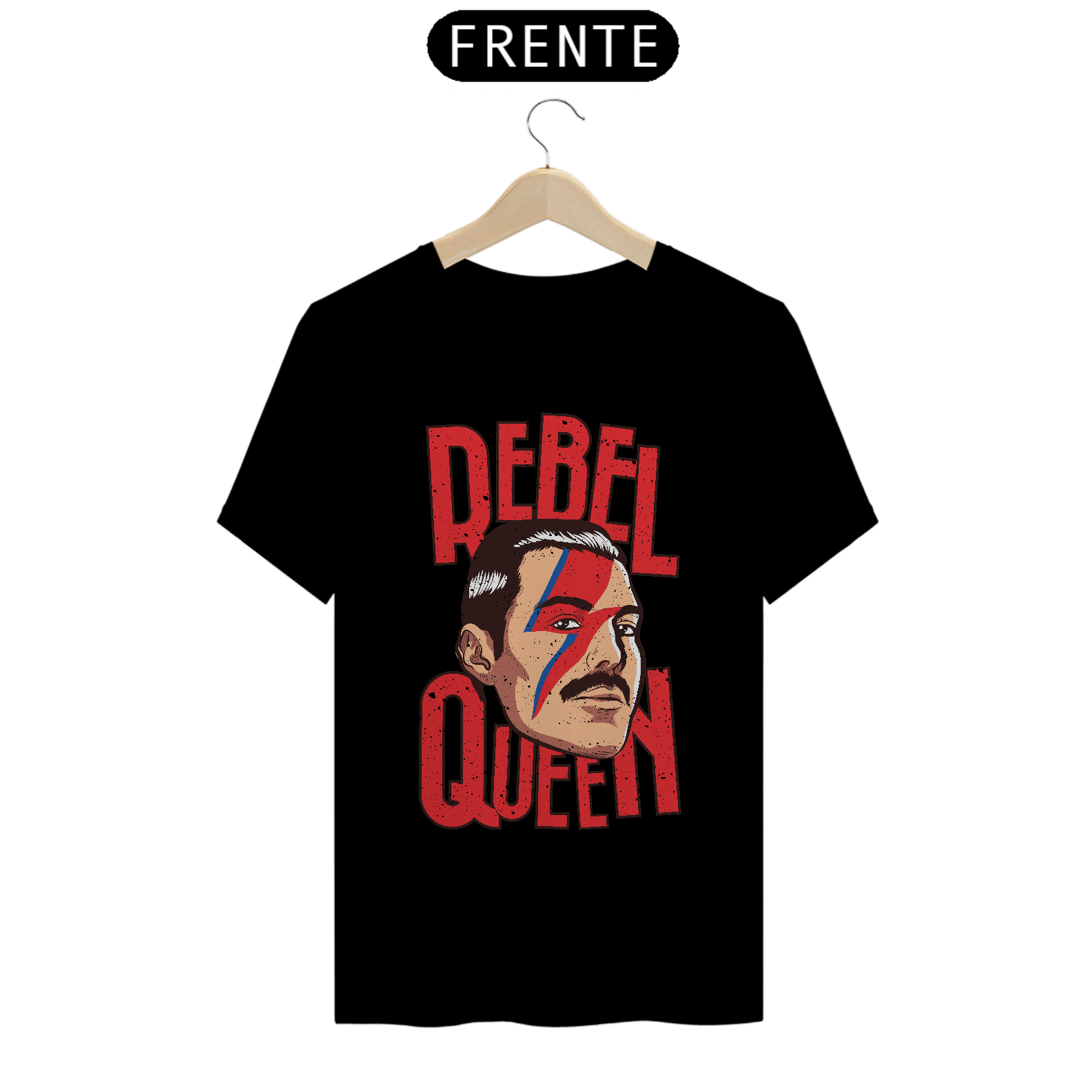 Nome do produto: T-SHIRT REBEL QUEEN PRIME