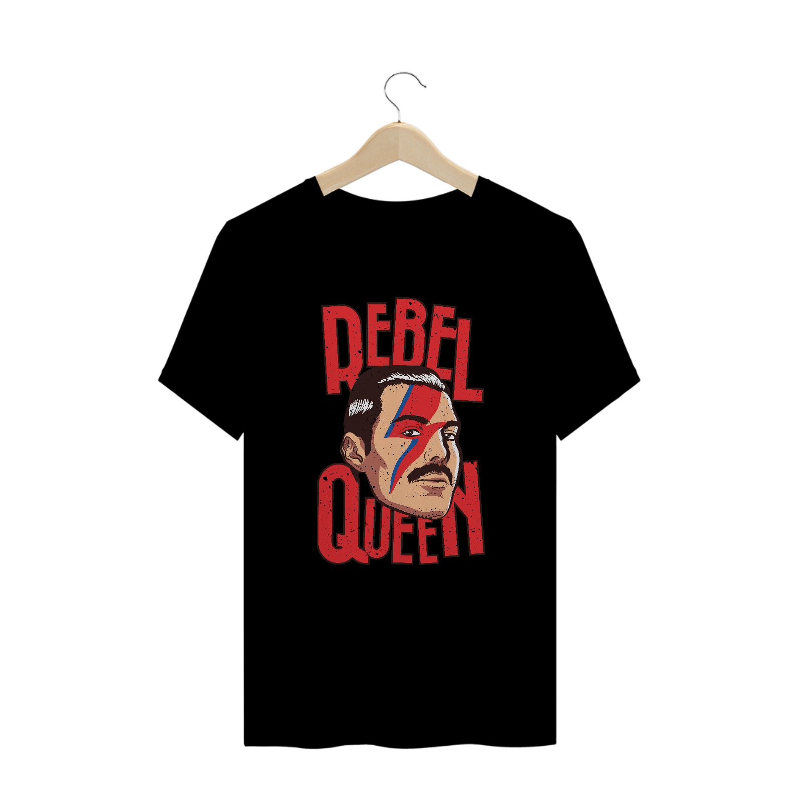Nome do produto: T-SHIRT REBEL QUEEN PLUS SIZE