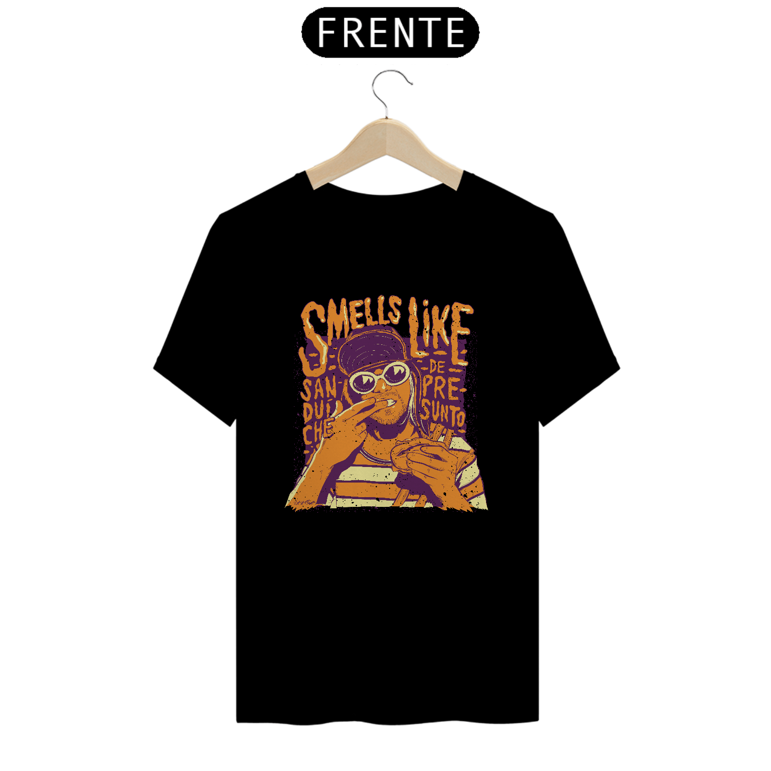 Nome do produto: T-SHIRT NIRVANA CHAVES