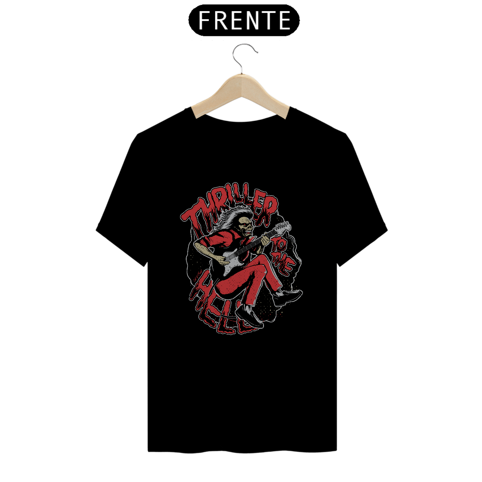 Nome do produto: T-SHIRT IRON & MICHAEL JACKSON