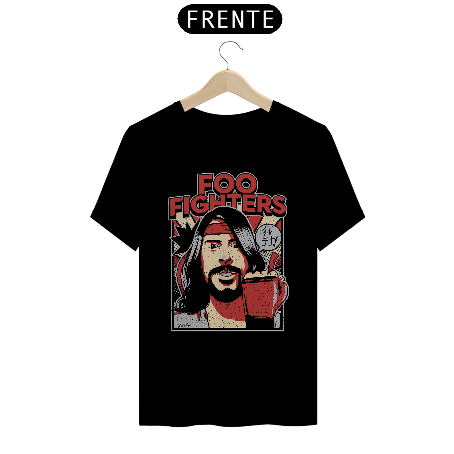 Nome do produto: T-SHIRT FOO FIGTHER
