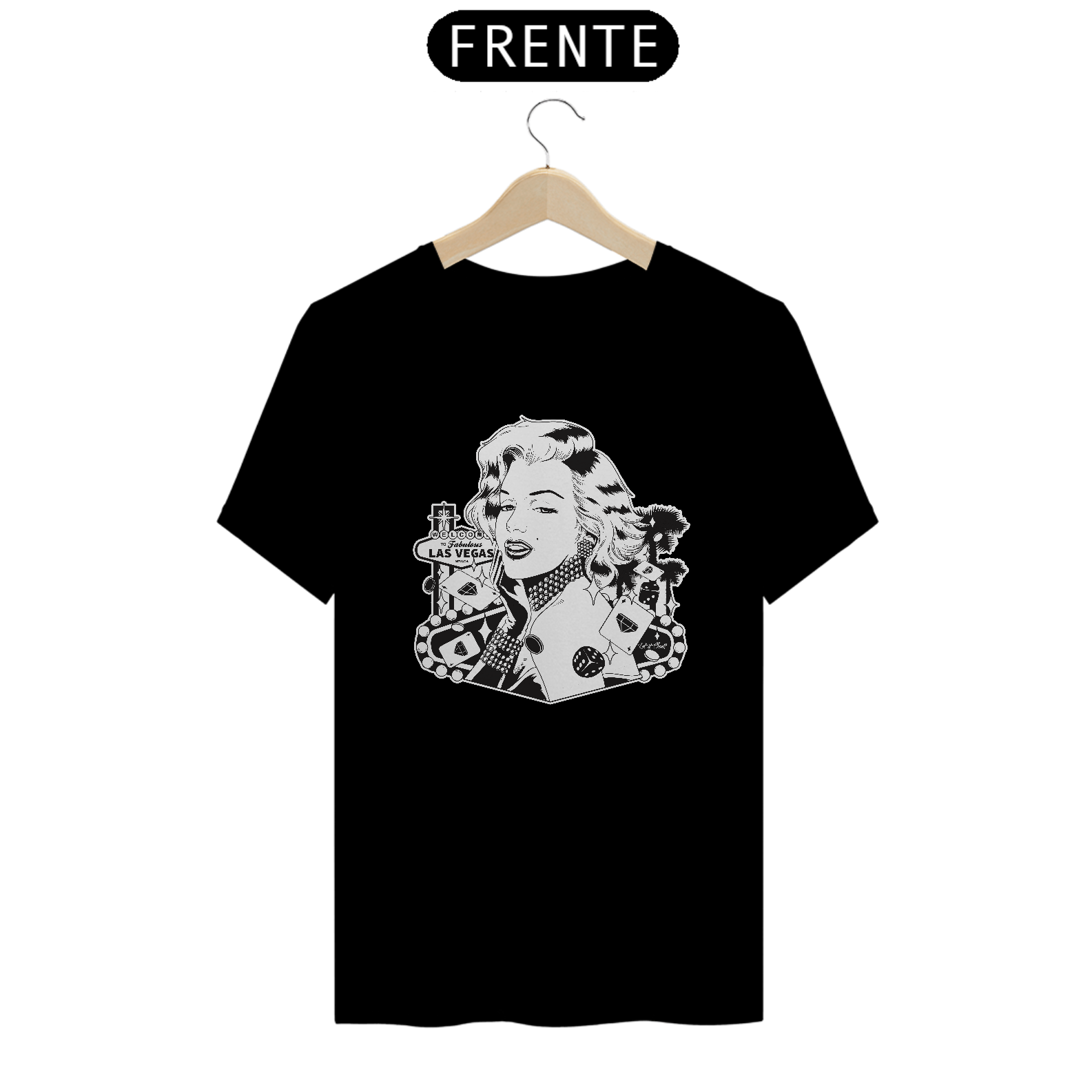 Nome do produto: T-SHIRT MARILYN MONROE