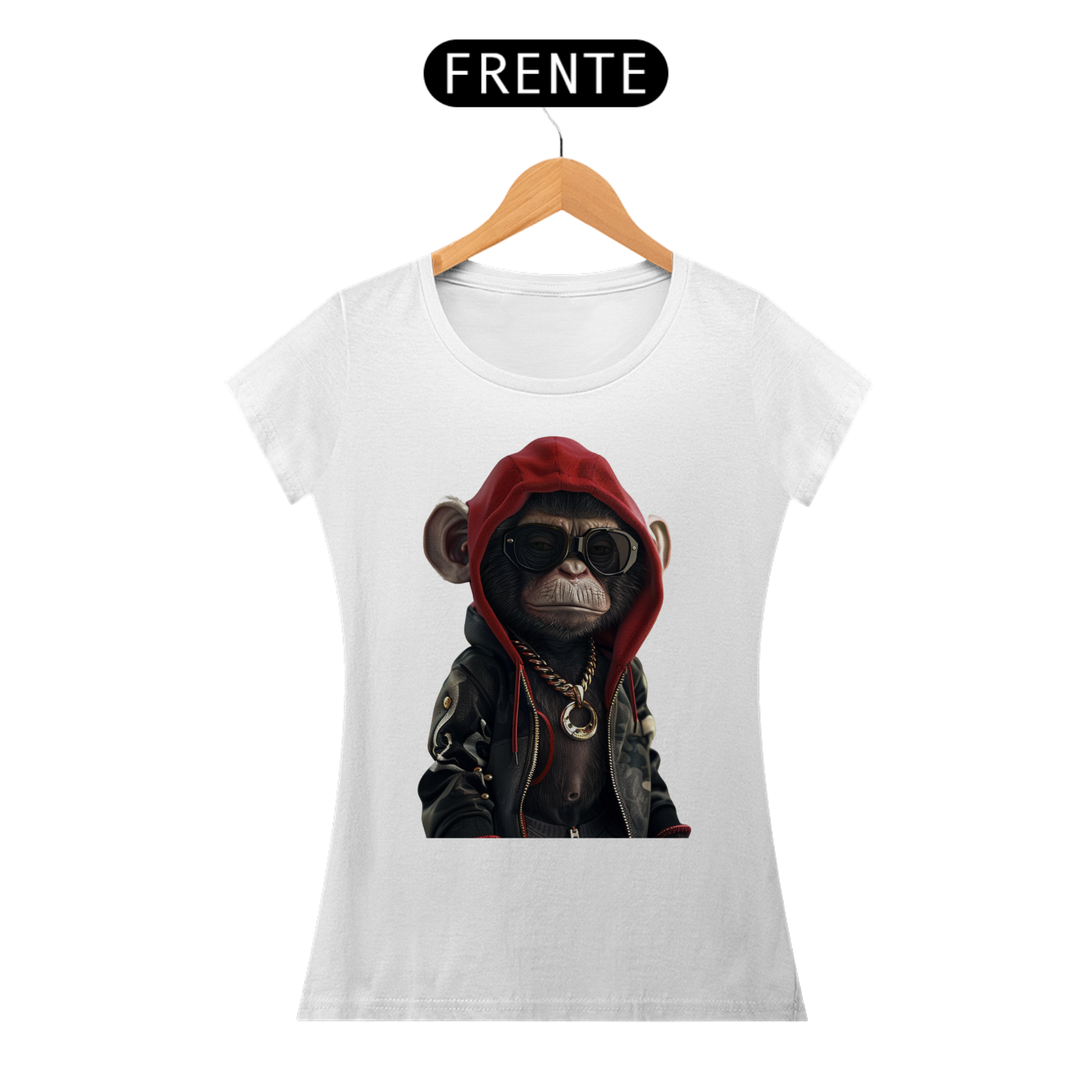 Nome do produto: Camiseta Baby Long Macaquinho 