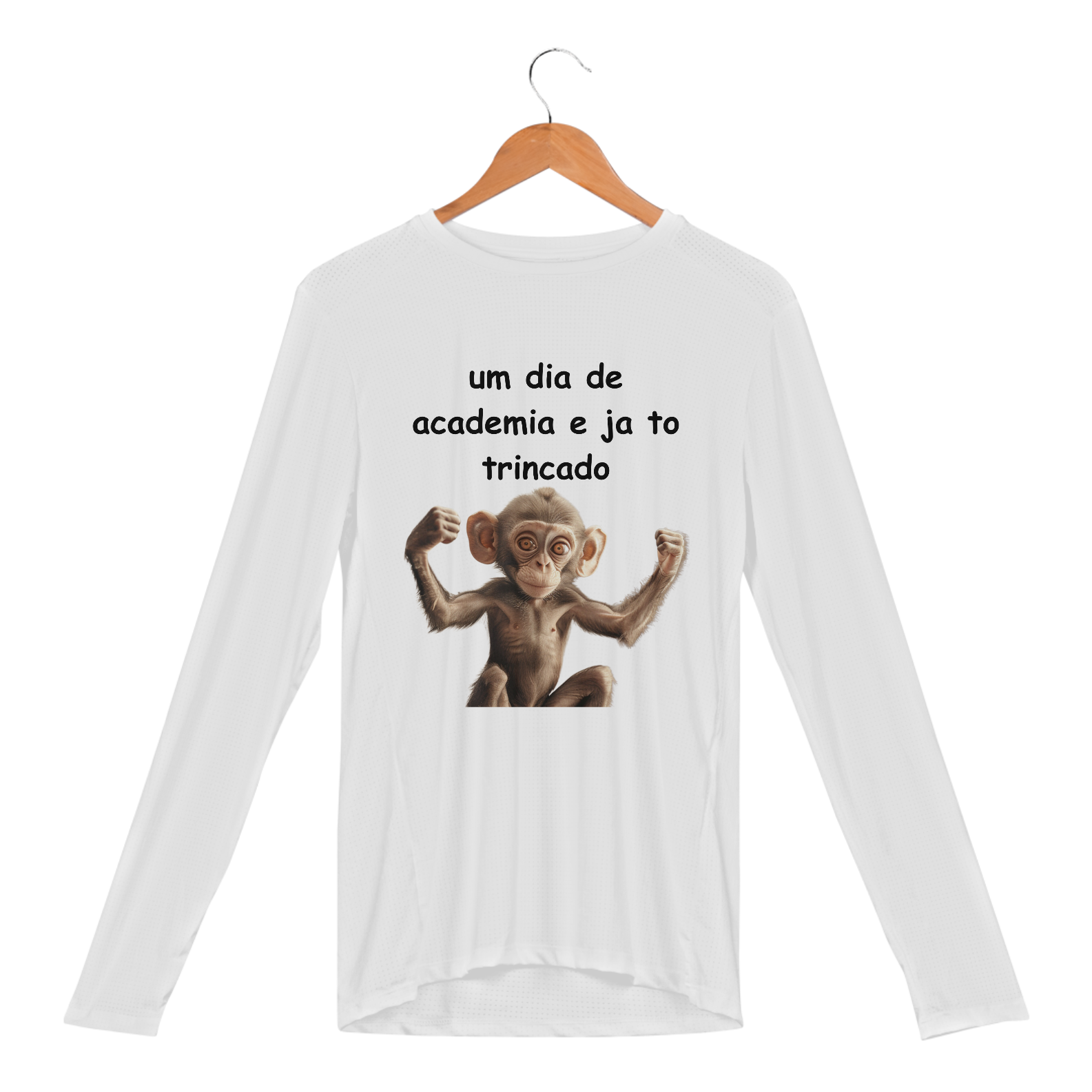Nome do produto: camisa manga longa sport dry uv macaquinho malhador