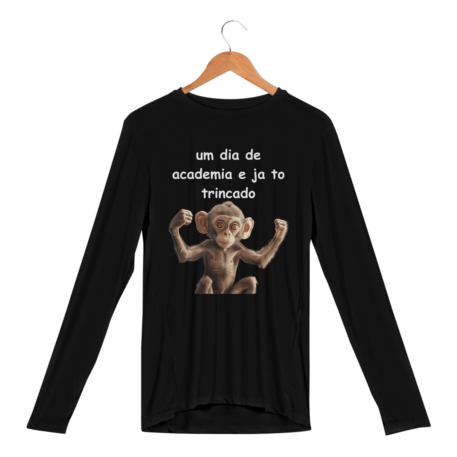 Nome do produto: camisa manga longa sport dry uv macaquinho malhador