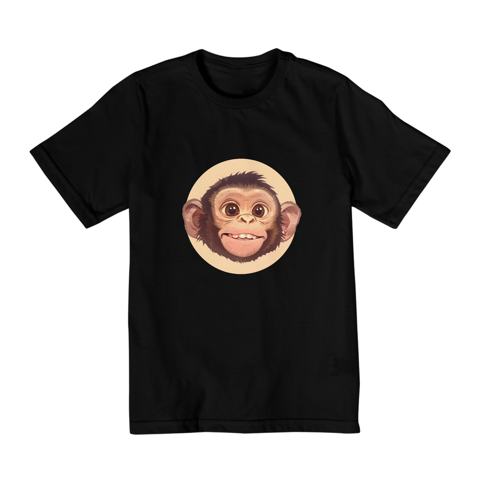 Nome do produto: Camiseta infantil ( 2 a 8 ) Macaquinho Zippy