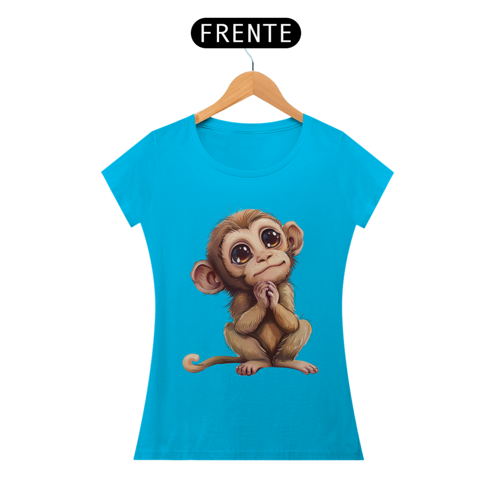 Nome do produto: camiseta baby long macaquinho pidão