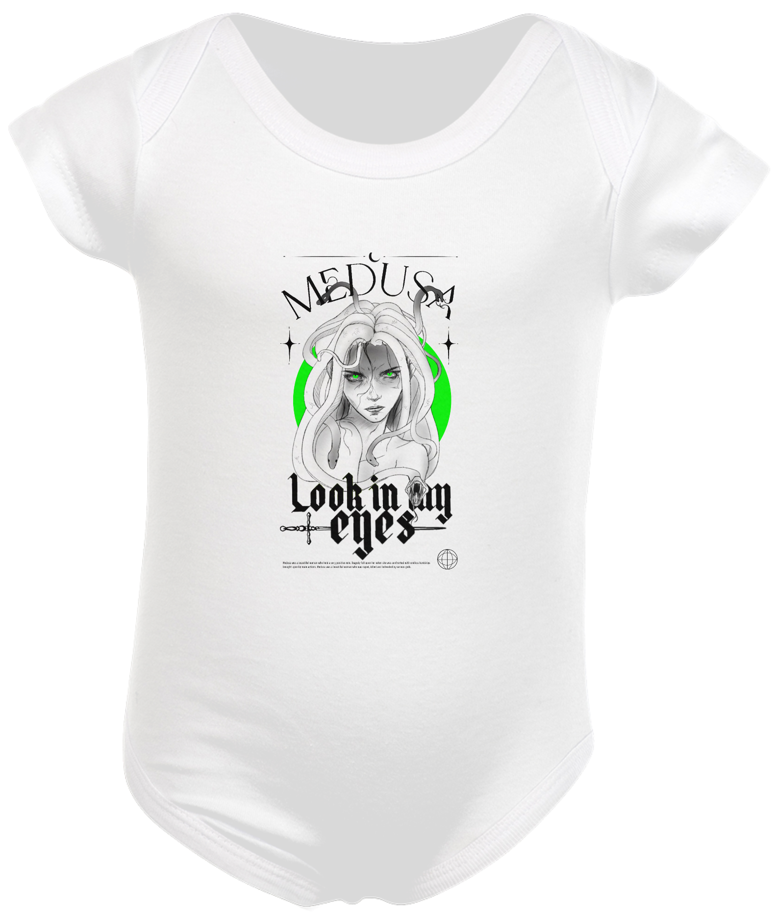 Nome do produto: Medusa Eyes Infantil Body