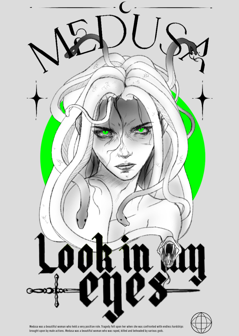 Nome do produto: Medusa Poster