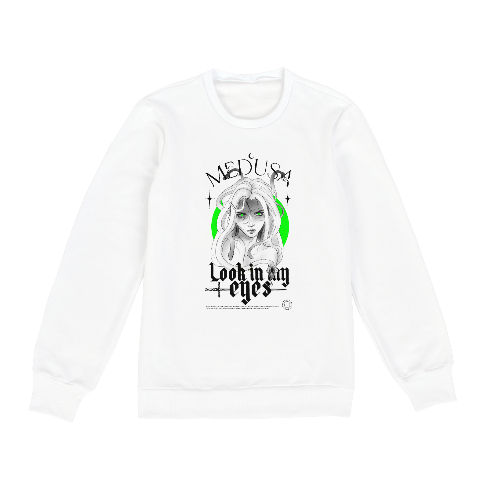 Nome do produto: Medusa Eyes Moletom