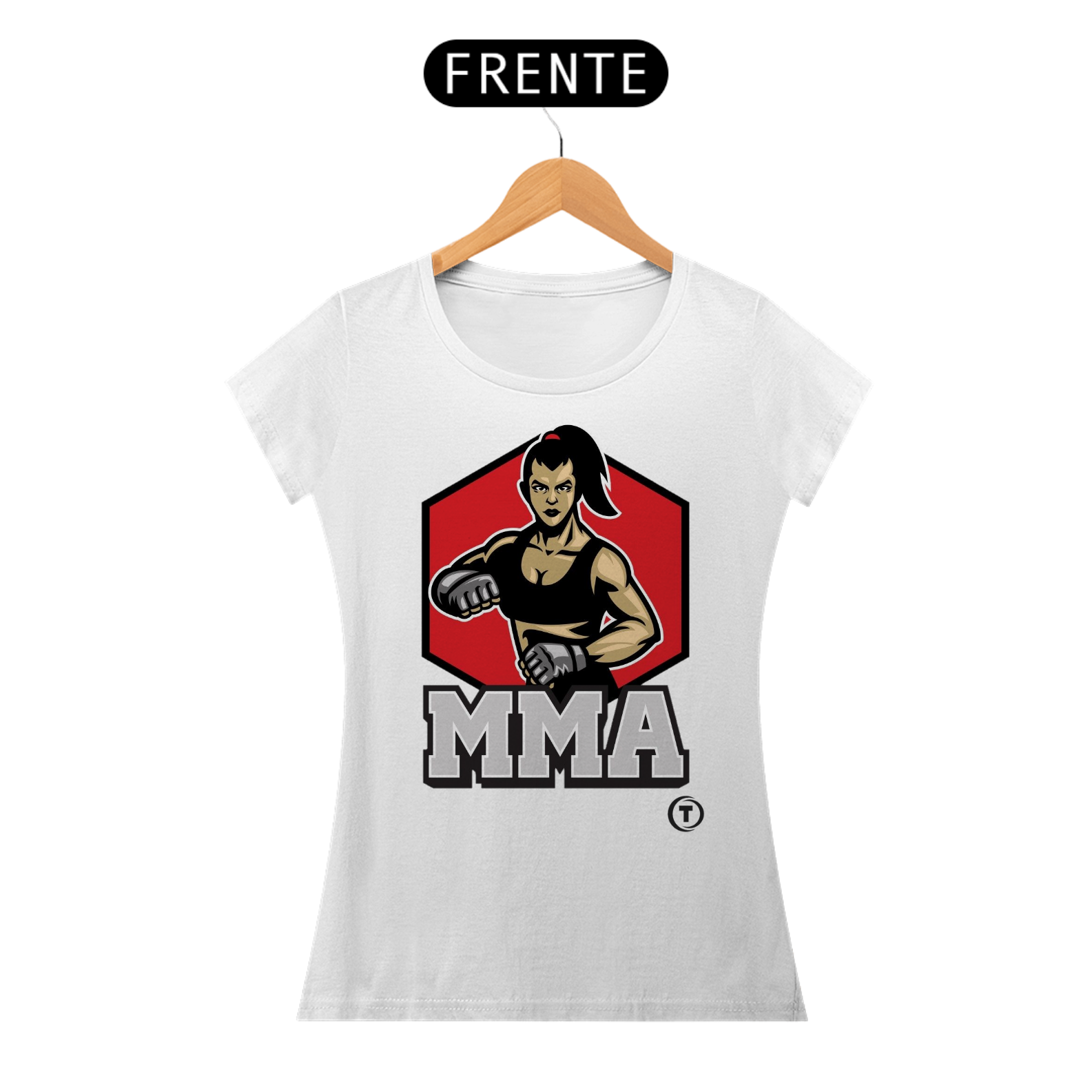 Nome do produto: Camisa Feminina MMA 