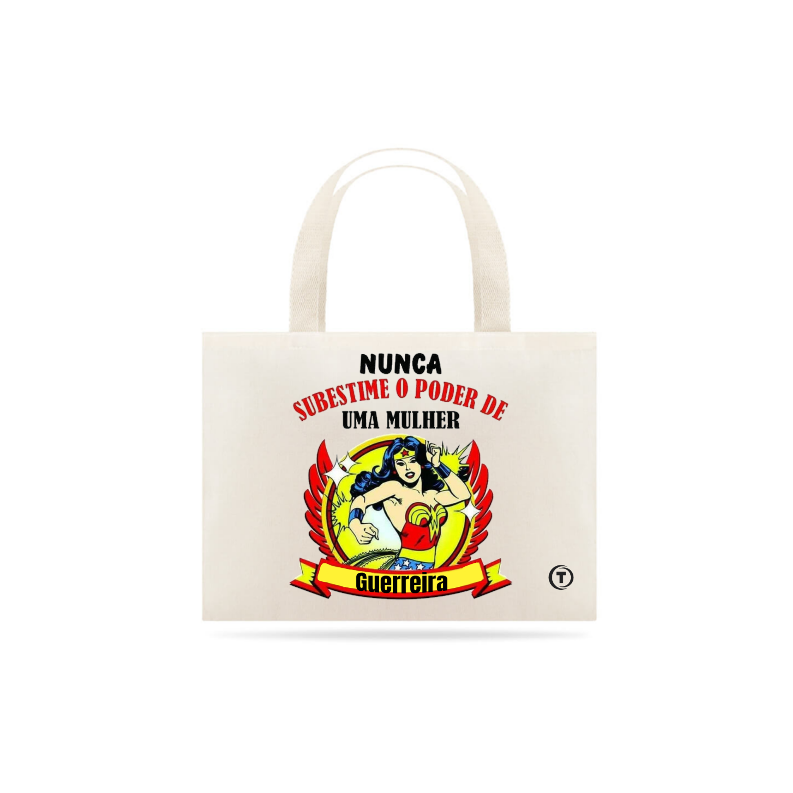 Nome do produto: Ecobag Mulher Maravilha