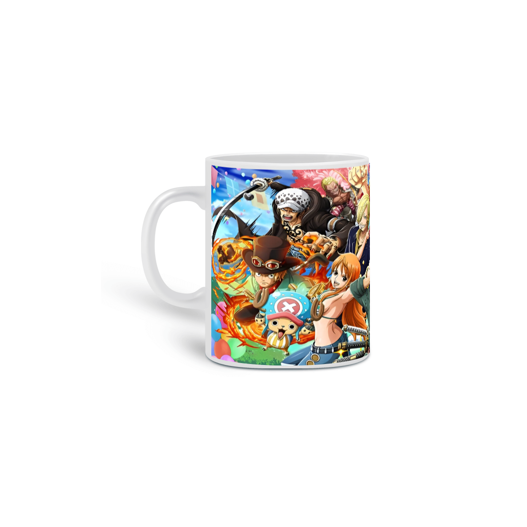 Nome do produto: Caneca Tripulaçao One Piece 