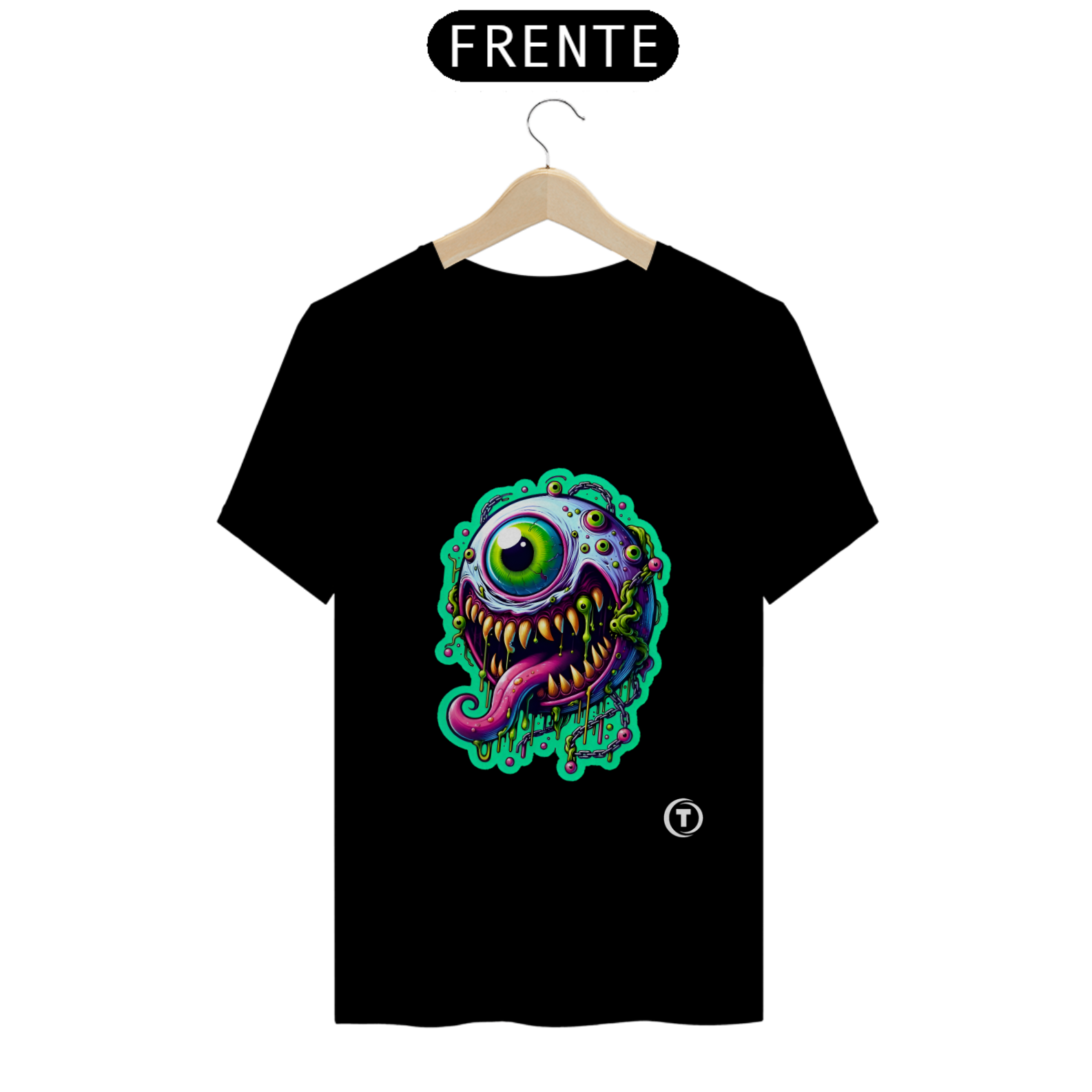Nome do produto: T-Shirt Olho Zumbi