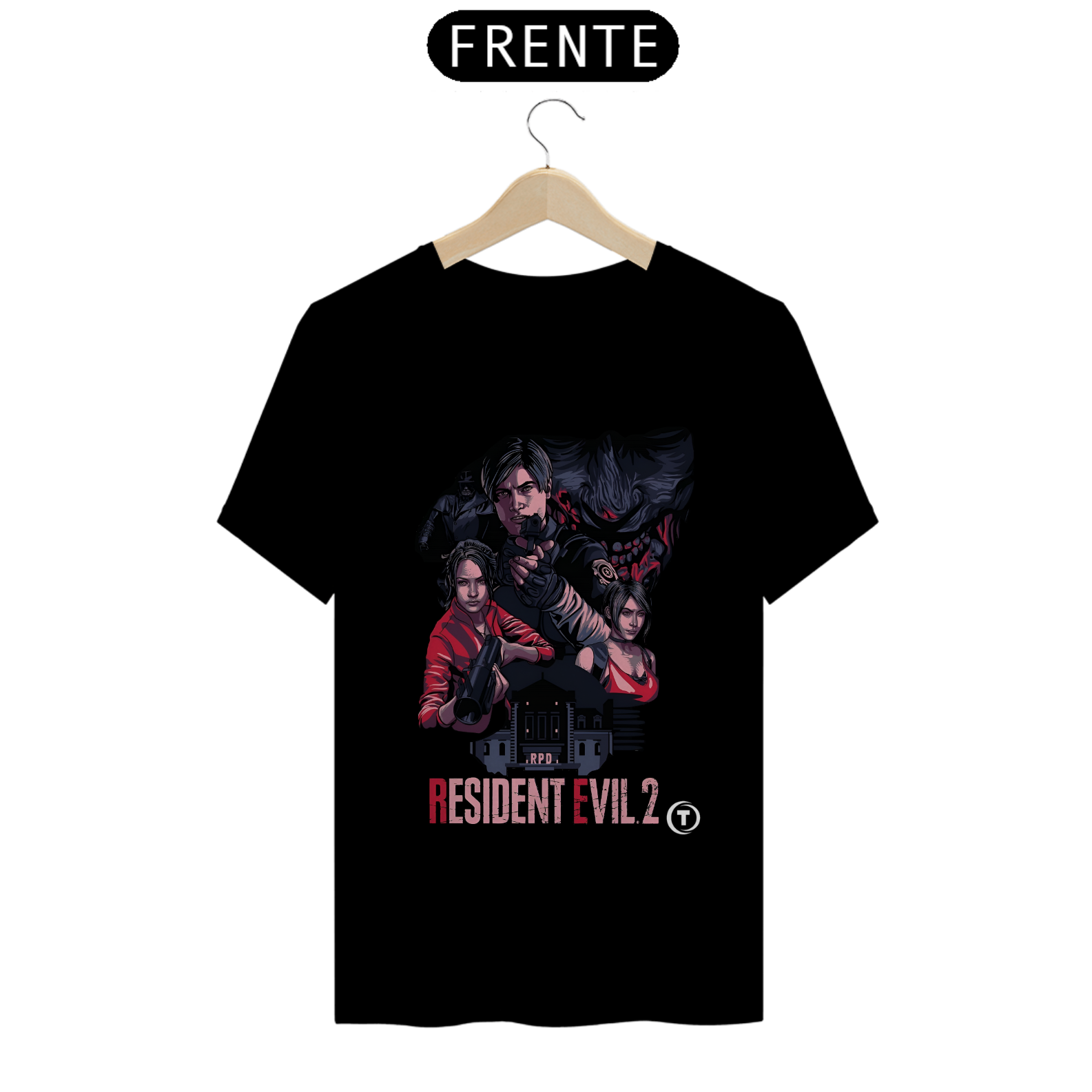 Nome do produto: T-Shirt Resident Evil 2
