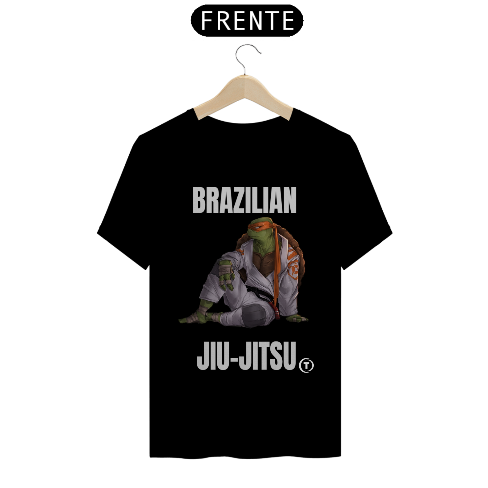 Nome do produto: T-Shirt Bjj Ninja Turtles