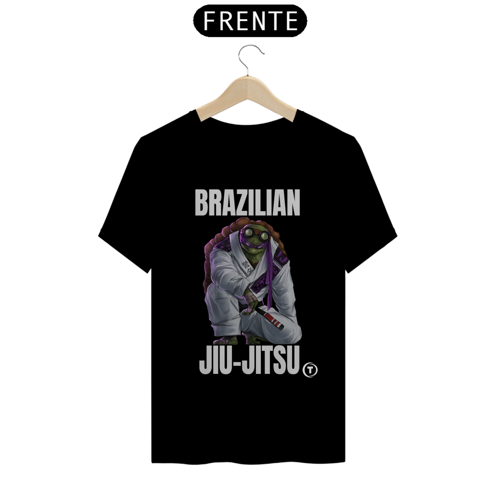 Nome do produto: T-Shirt Bjj Ninjas Turtles