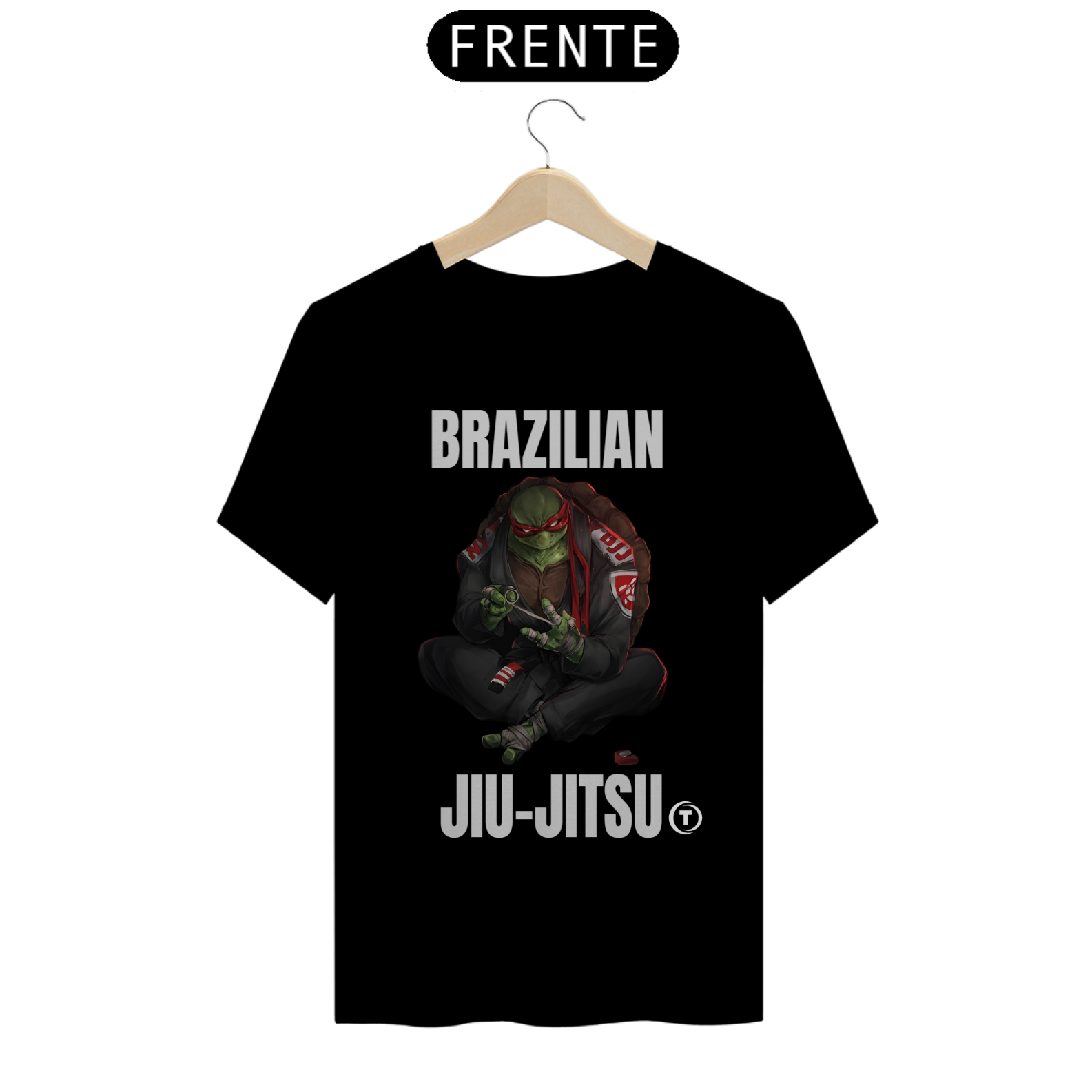 Nome do produto: T-Shirt Bjj Ninjas Turtles