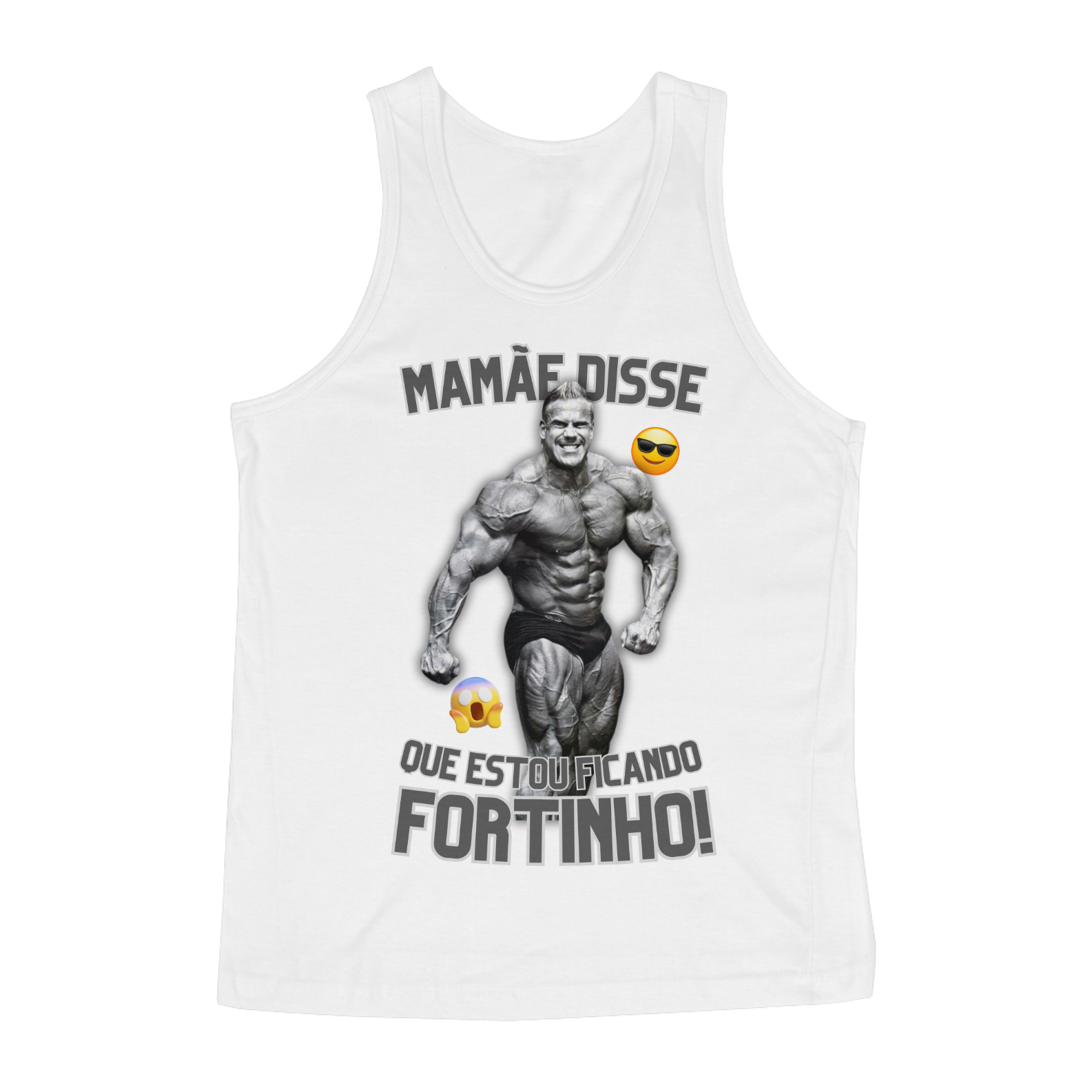 Nome do produto: Mamãe Disse que Estou Ficando Fortinho - regata