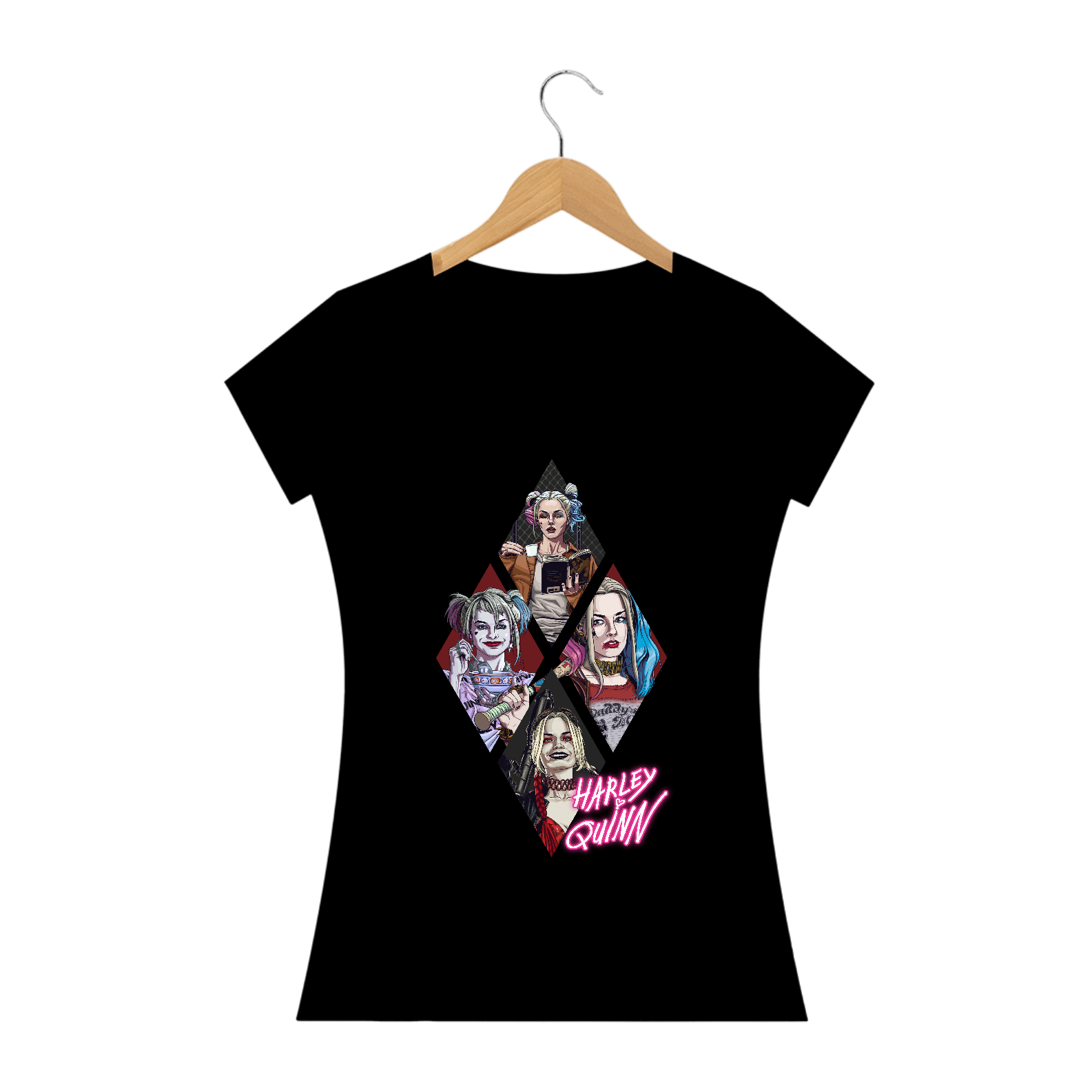 Nome do produto: Baby Long - Harley Quinn - Nipes