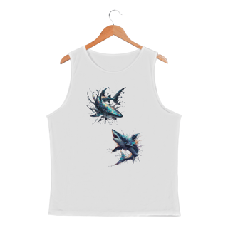 Regata Masc - Two sharks