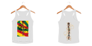 Camiseta Regata Fem UV Dry Reggae S