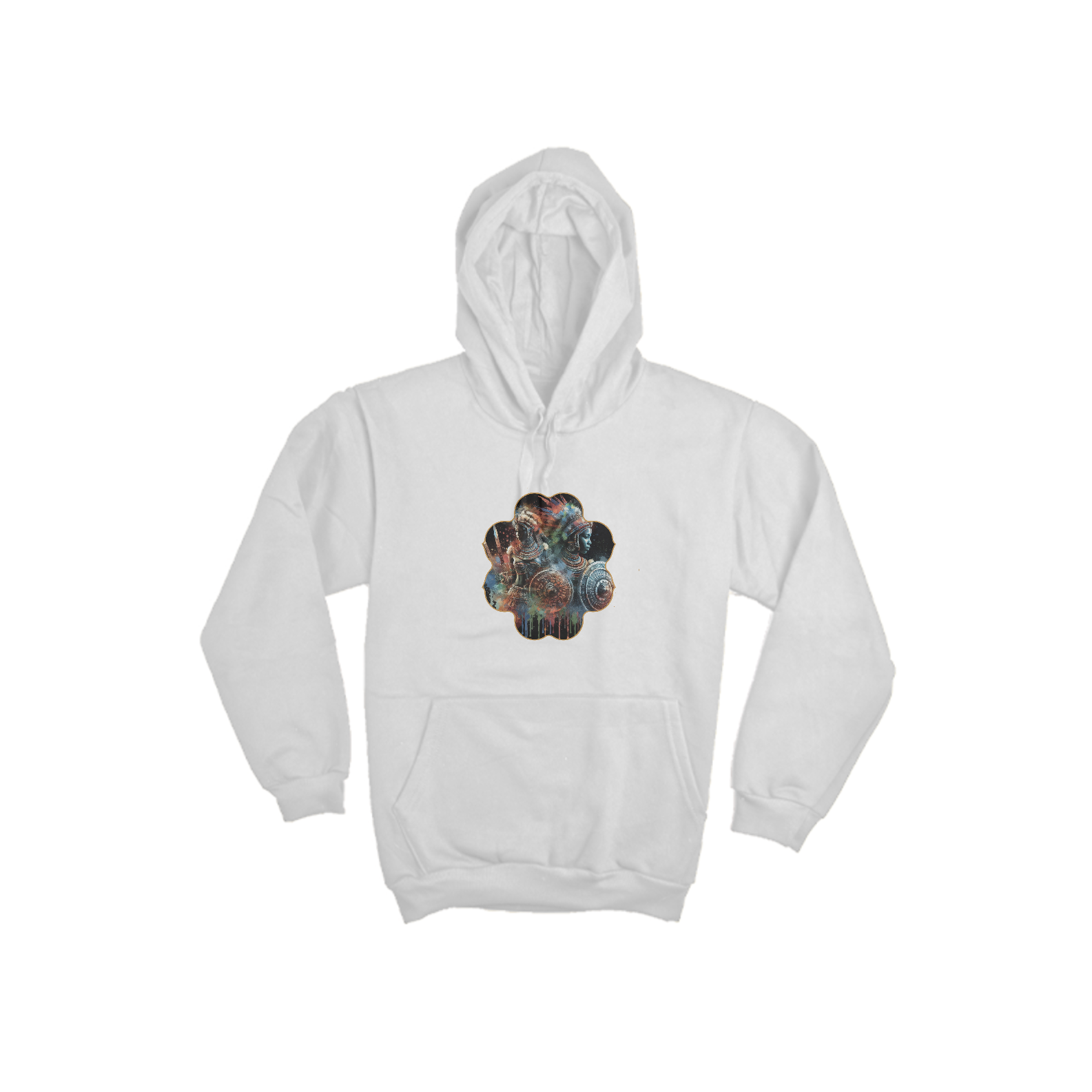 Moletom Canguru - Guerreira Africana