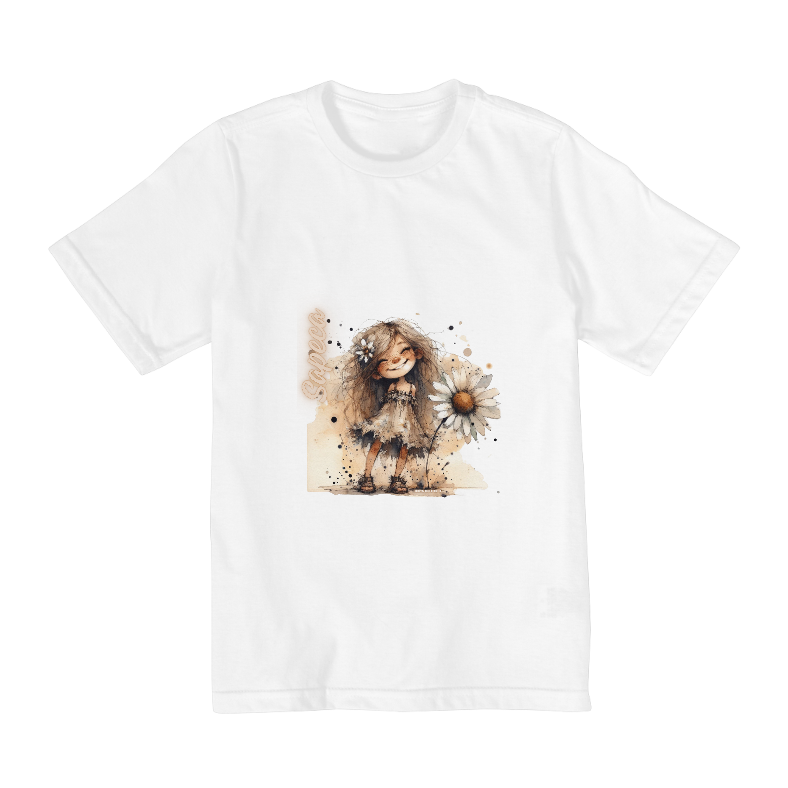 Criança Camiseta Infantil - 4 a 6 - Sapeca