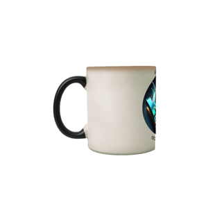 Caneca Mágica Logo K-brown