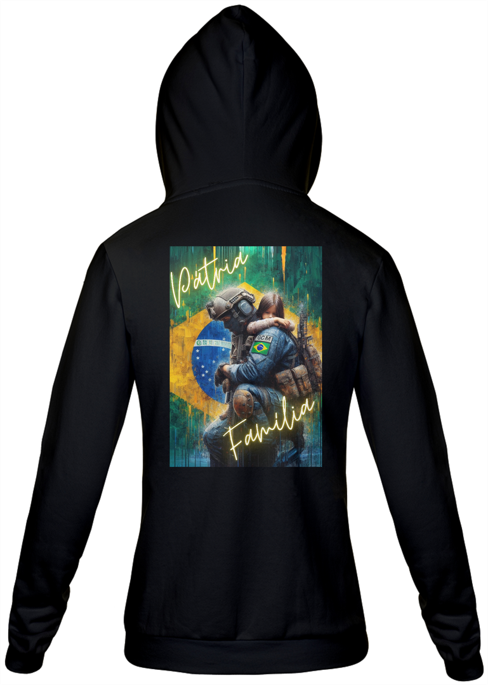 Moleton com Zipper Patria Familia