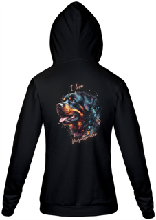 Moleton com Ziper Rottweiler