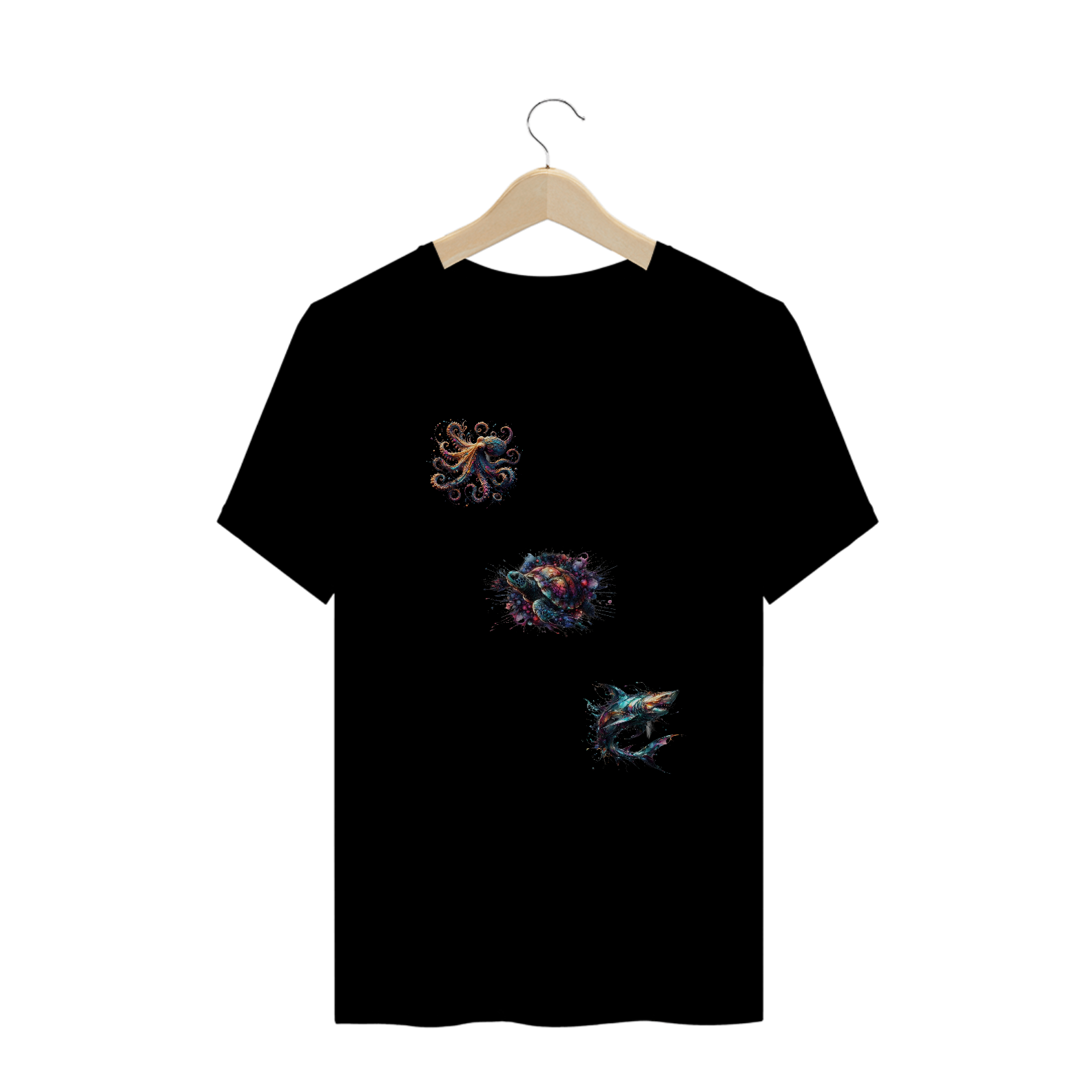 Camiseta Plus Size - Marine