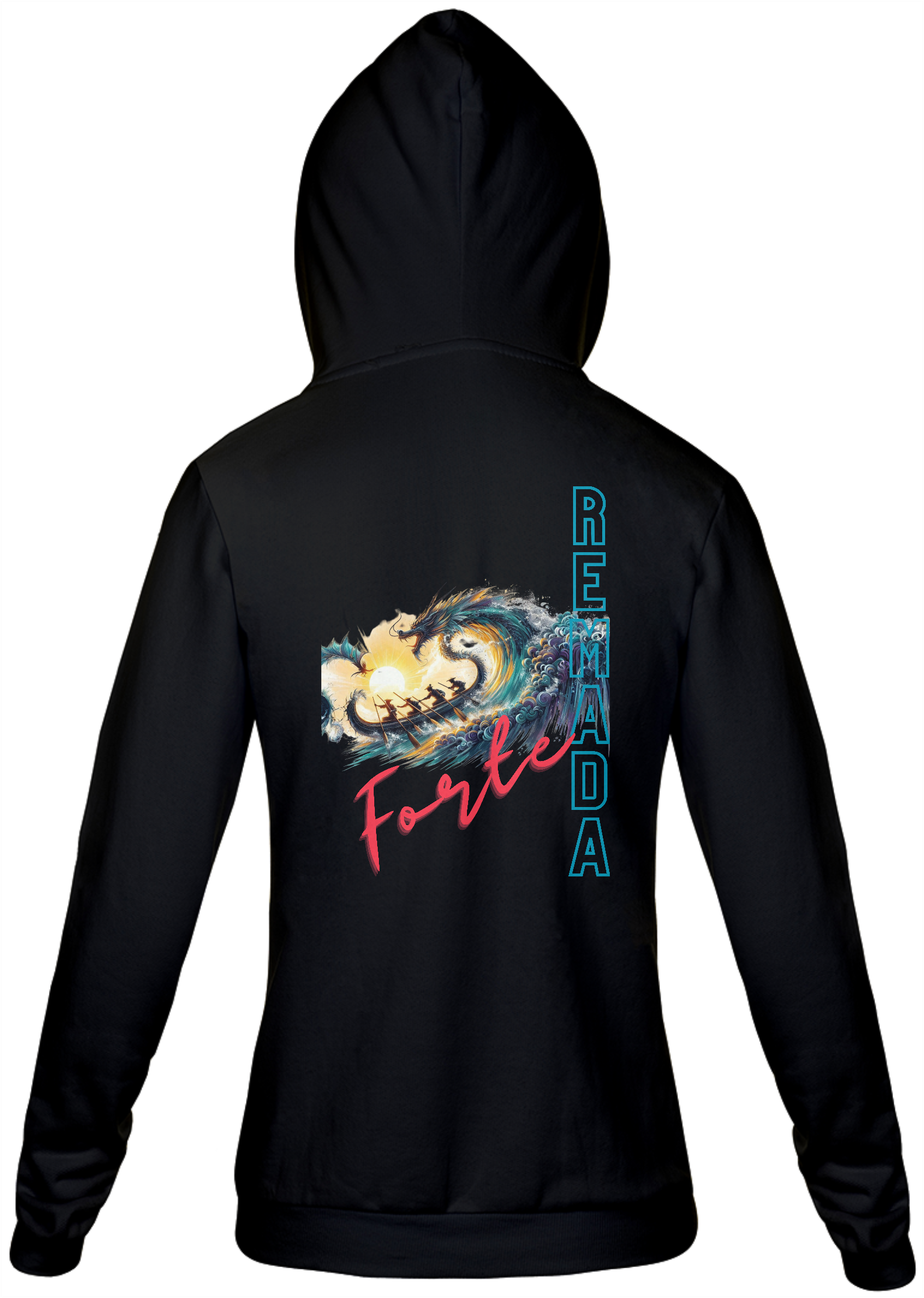 Moletom com Ziper - Remada 16