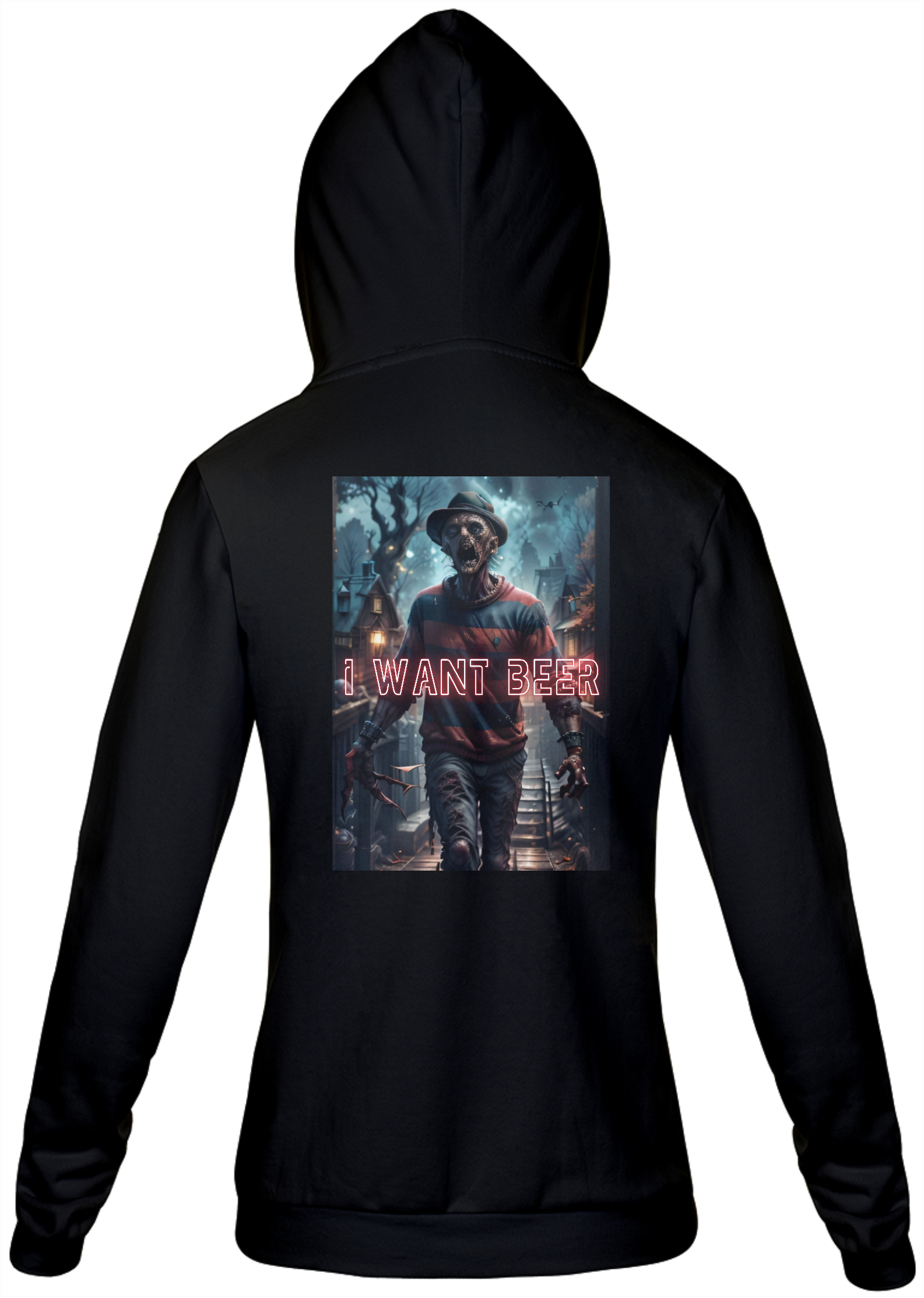 Moletom Capuz -I want beer