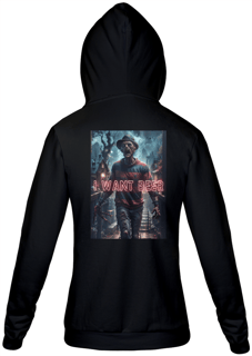 Moletom Capuz -I want beer