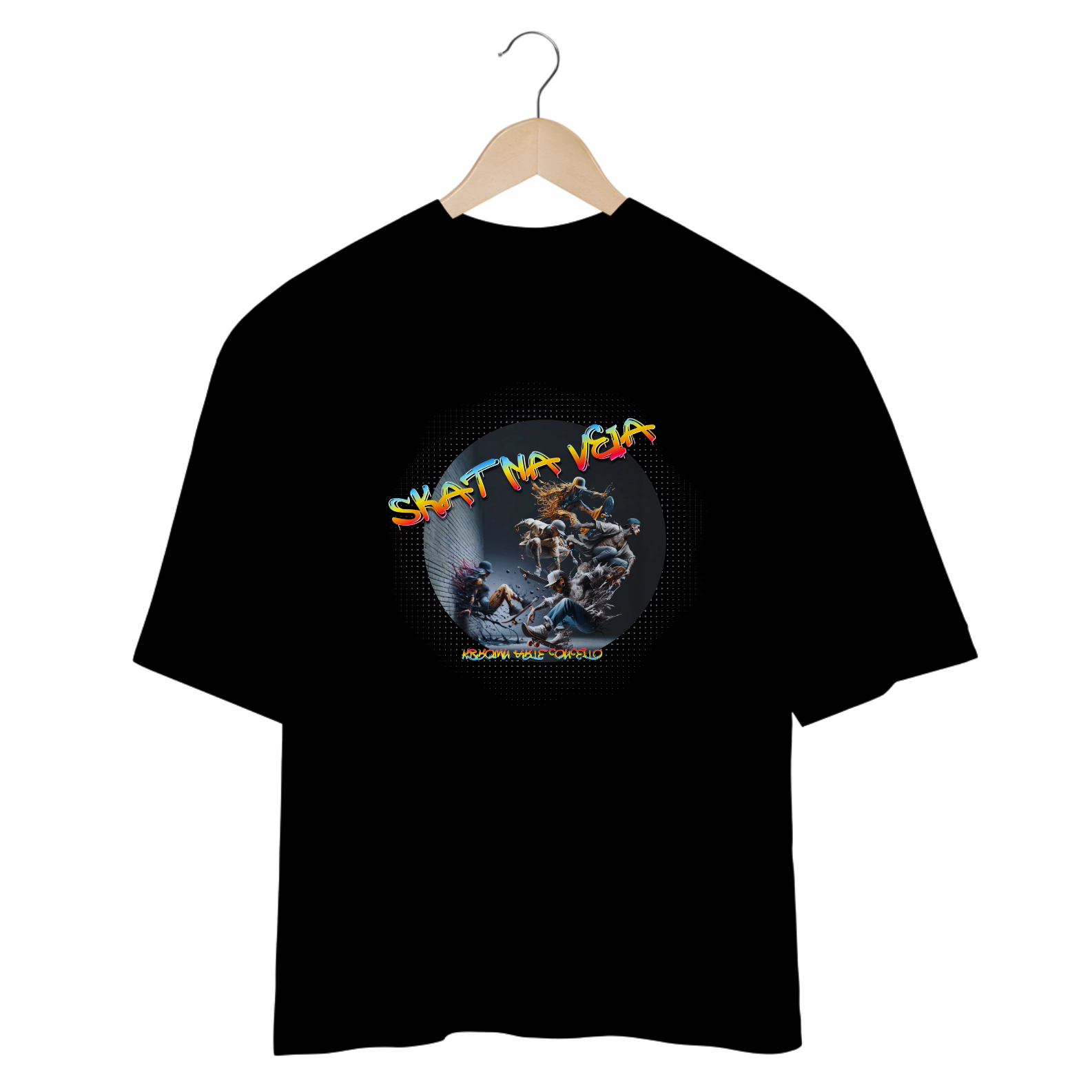 Camiseta OVERSIZED SKAT NA VEIA