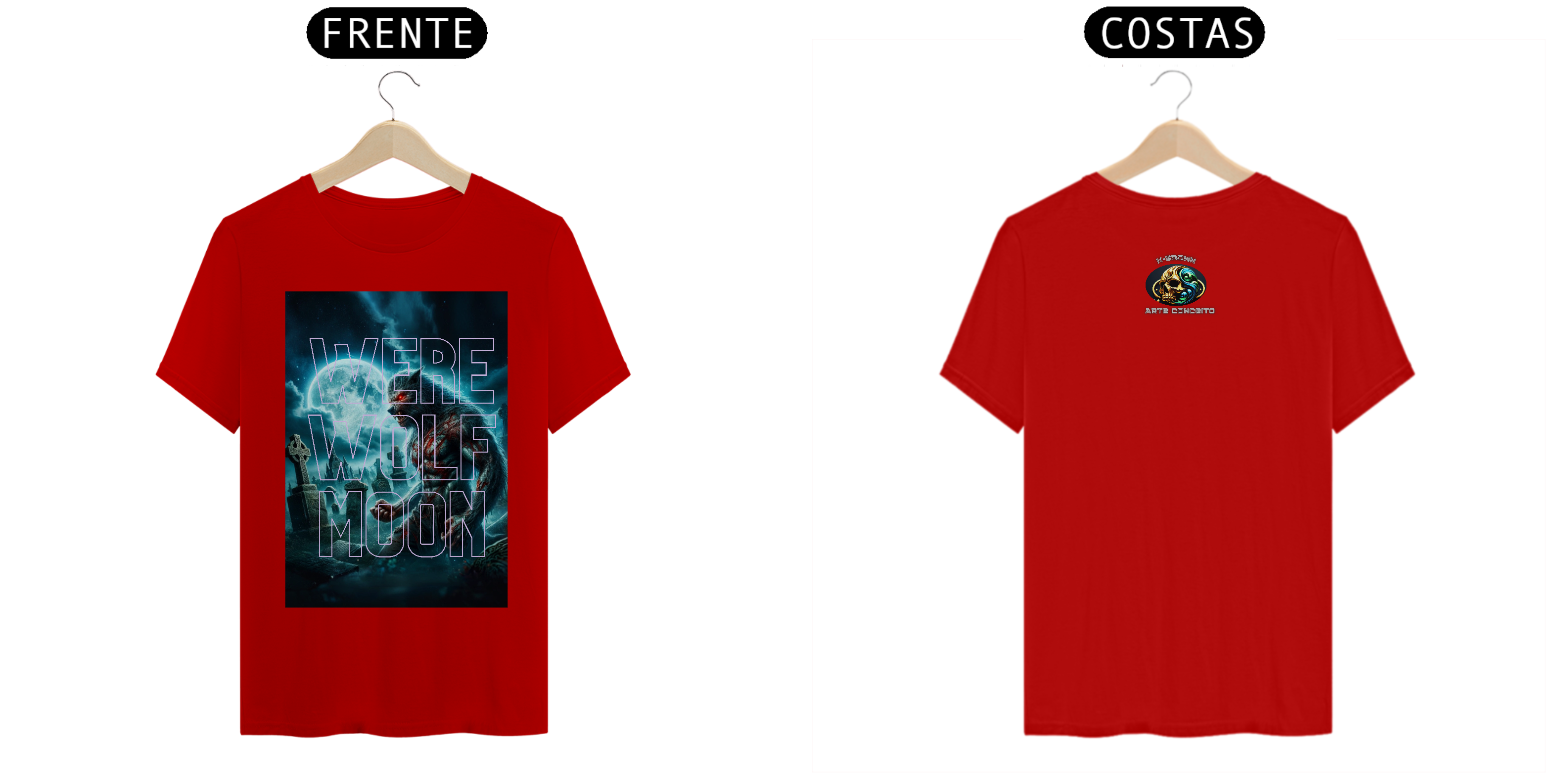 Camiseta werewolf Moon