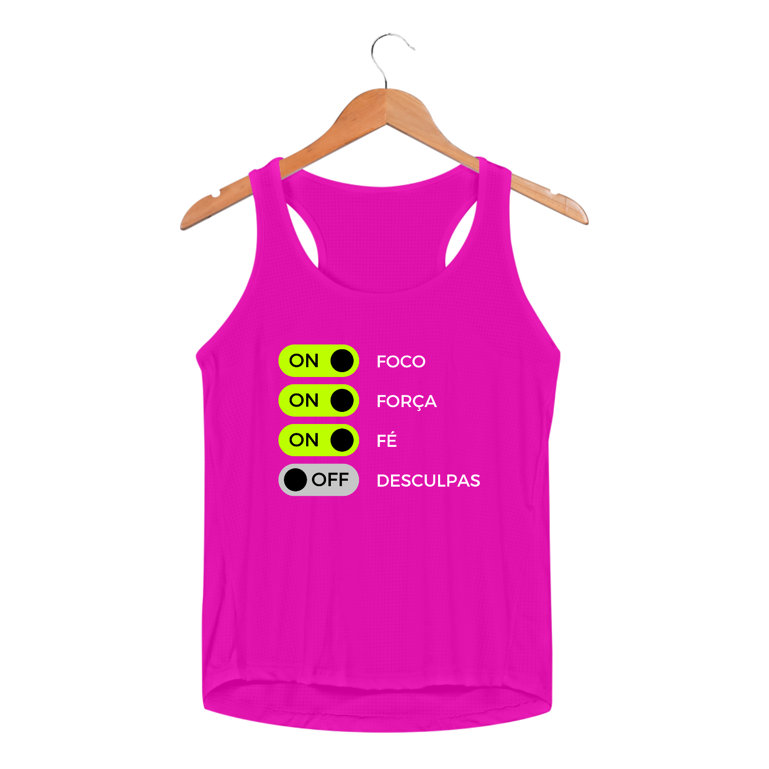 Nome do produto: Regata Fem Dry UV Foco