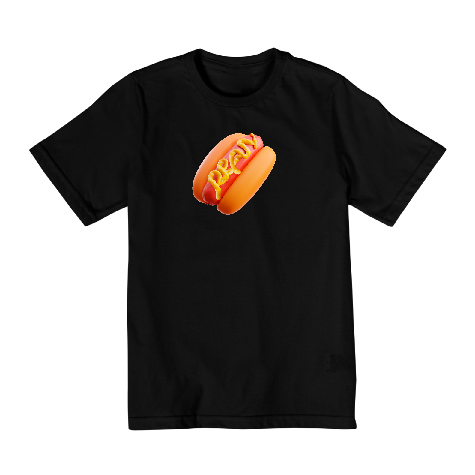 Nome do produto: Camiseta Pean Hot Dog (2 A 8)