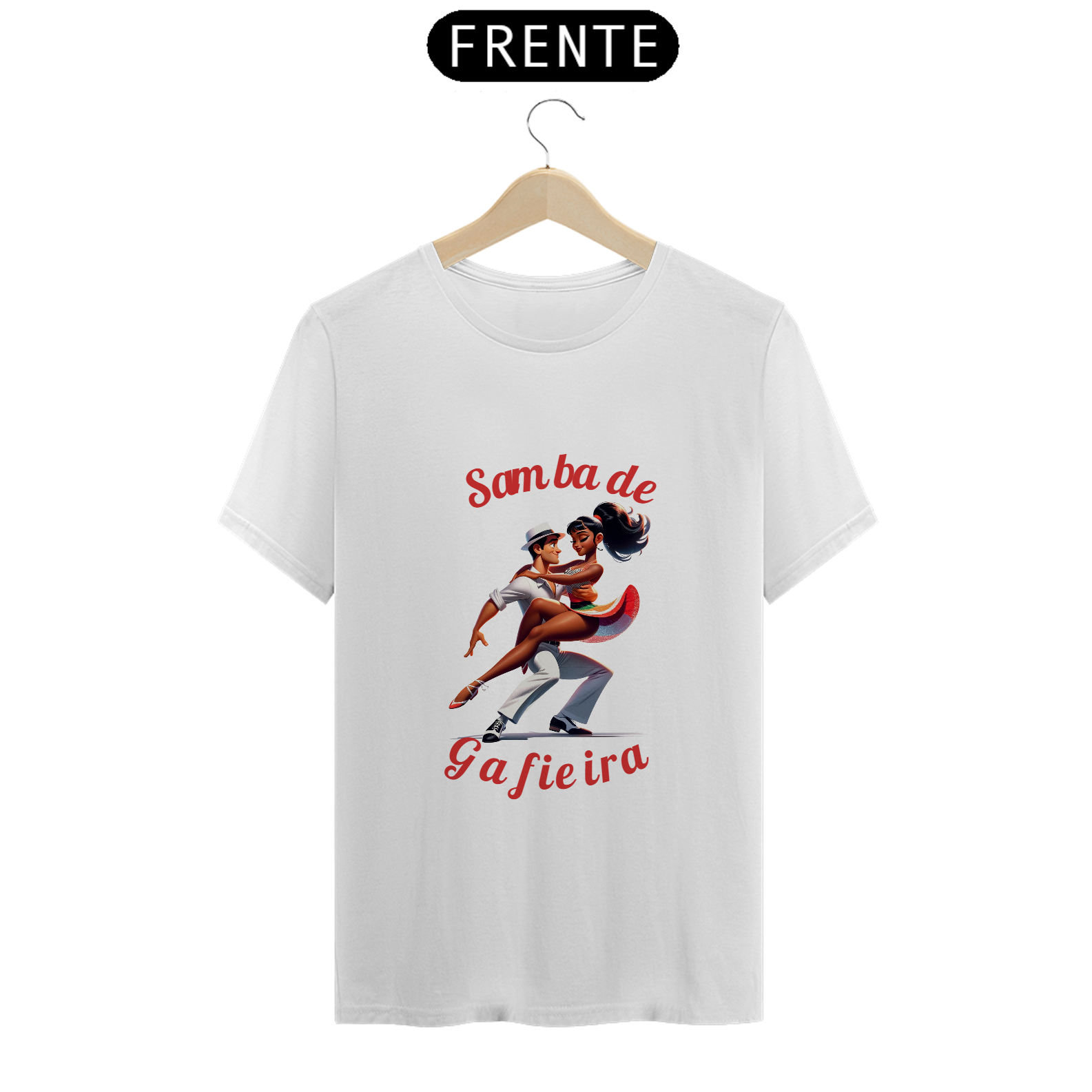 Nome do produto: Camiseta Samba de Gafieira 2