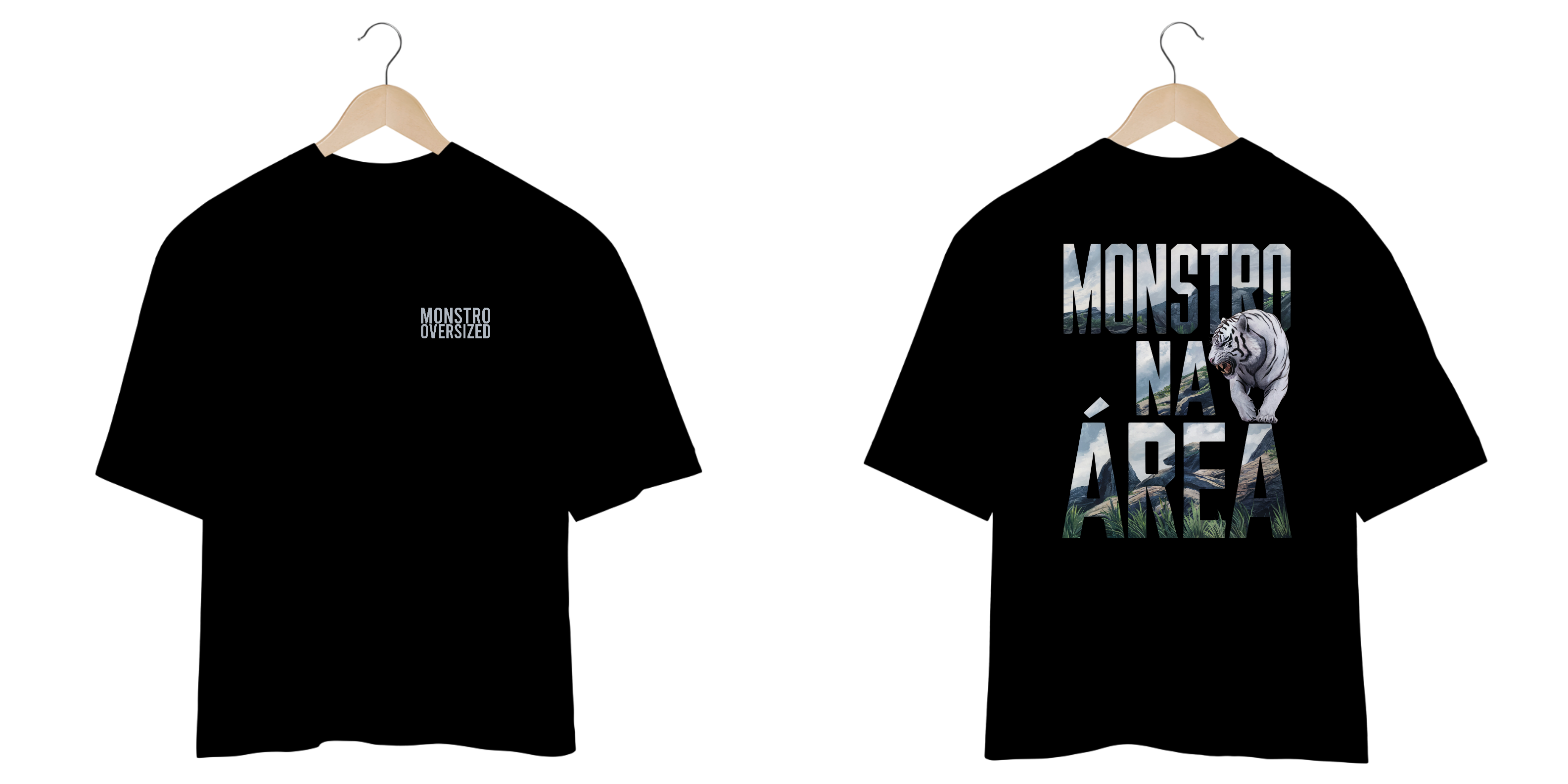 Nome do produto: TIGRE BRANCO - MONSTRO NA ÁREA