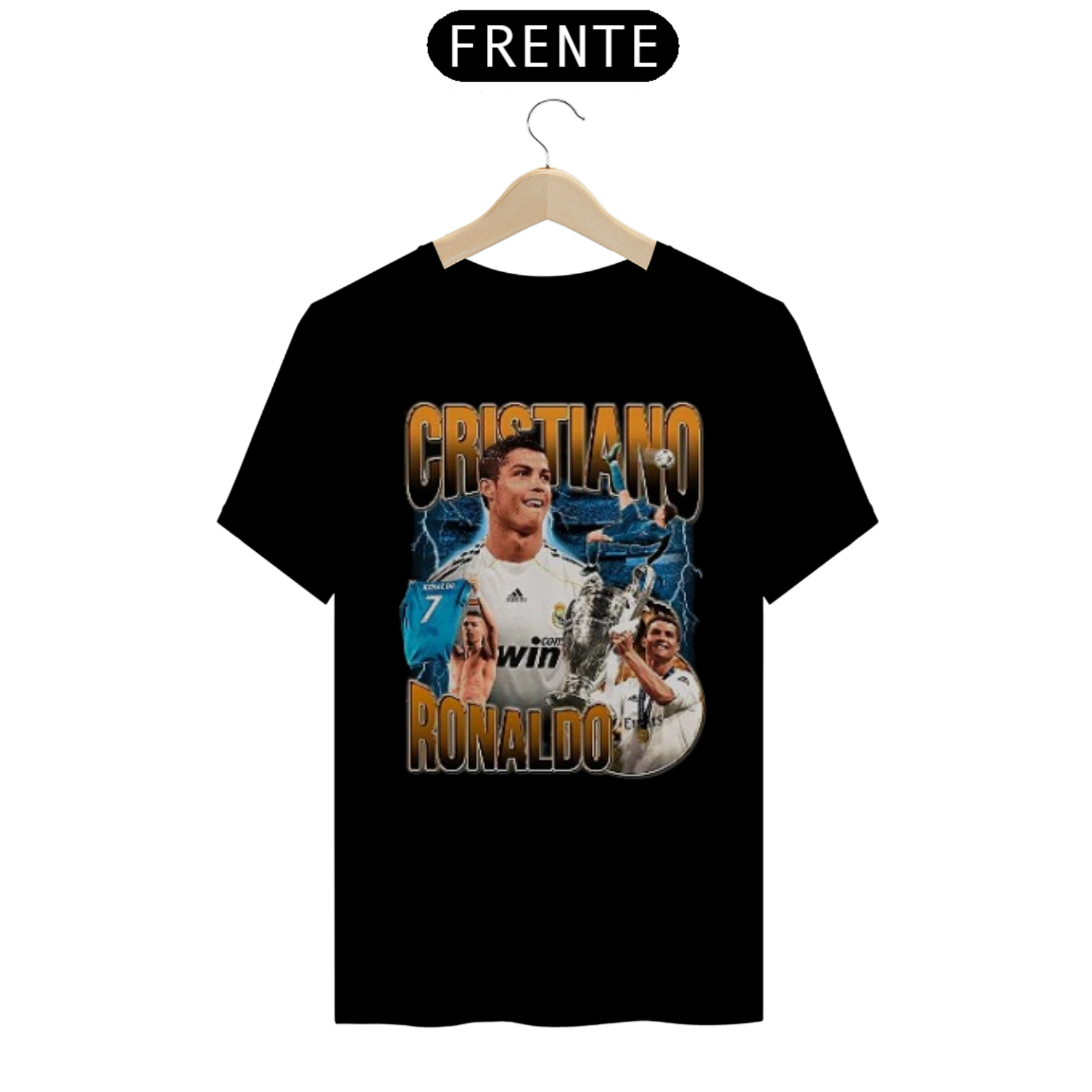 Nome do produto: Camiseta Cristiano Ronaldo 