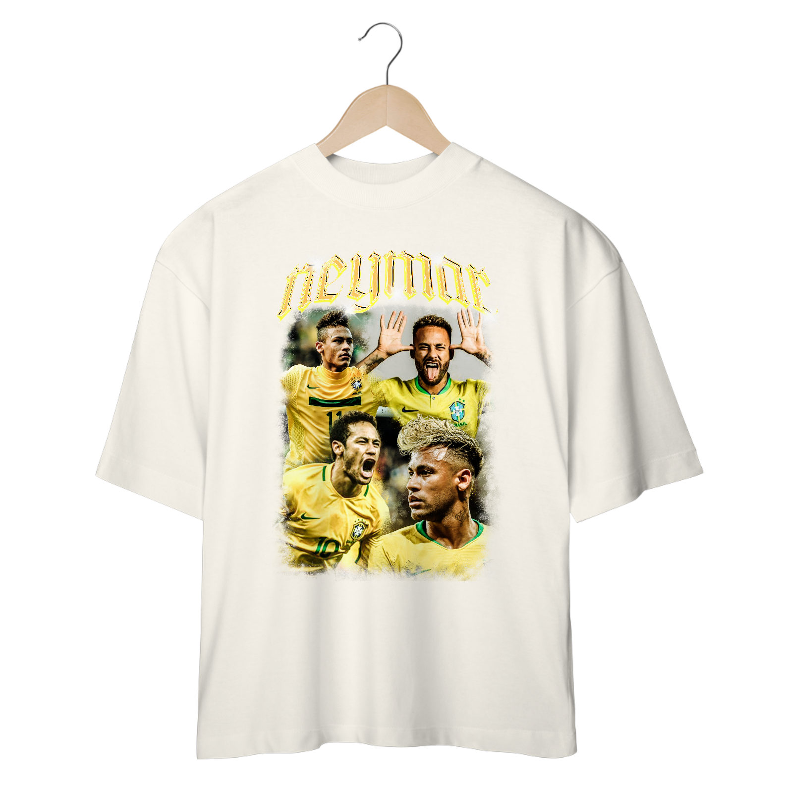 Nome do produto: CAMISA OVERSIZED NEYMAR