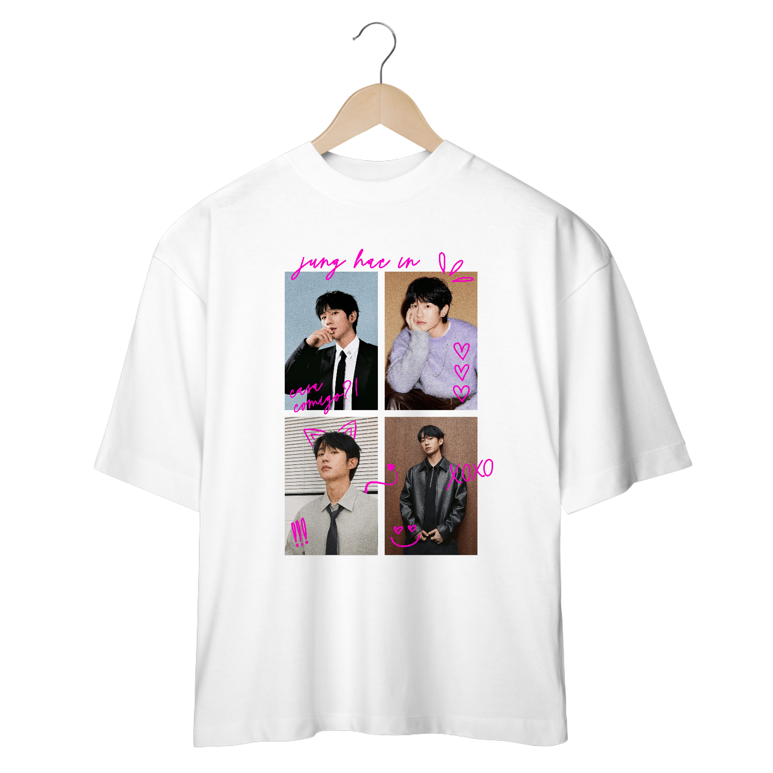 Nome do produto: Camiseta Oversized Jung Haein 
