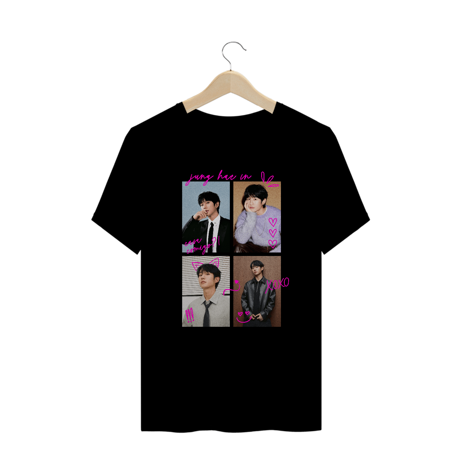 Nome do produto: Camiseta Jung Hae-in - Plus Size