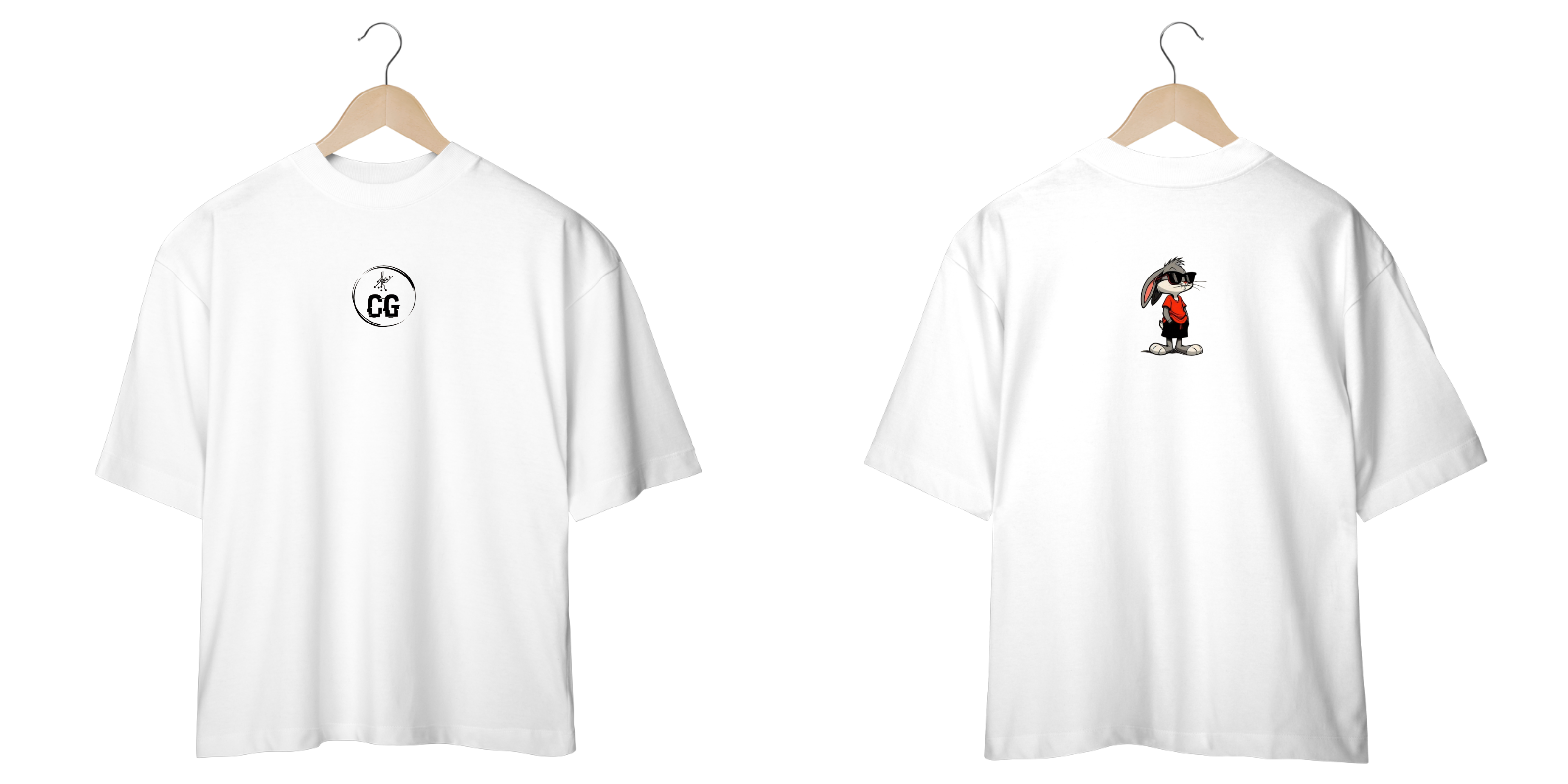 Nome do produto: Camisa Oversized pernalonga