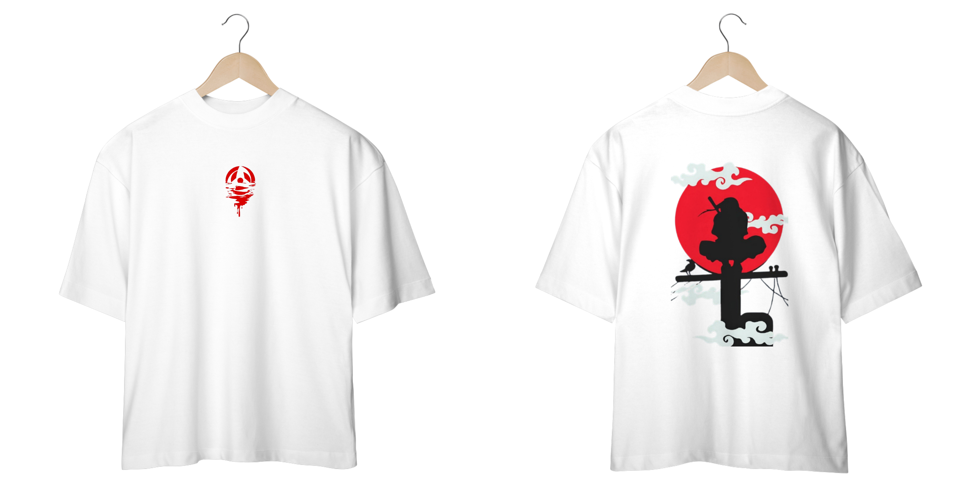 Nome do produto: camisa oversized Itachi Uchiha